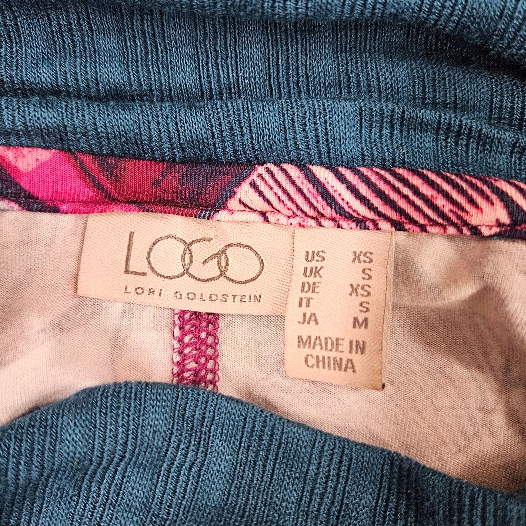 Vintage LOGO Lori Goldstein Womens Blouse XS Purple Cowl Neck Long Sleeve Tunic Shirt Size XS / US 0-2 / IT 36-38 - 6 Thumbnail