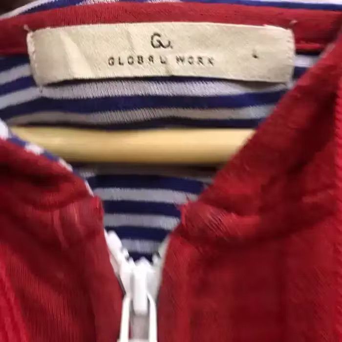 Global Work Japanese Brand Global Work Plain Reversible Hoodies Size US M / EU 48-50 / 2 - 6 Thumbnail