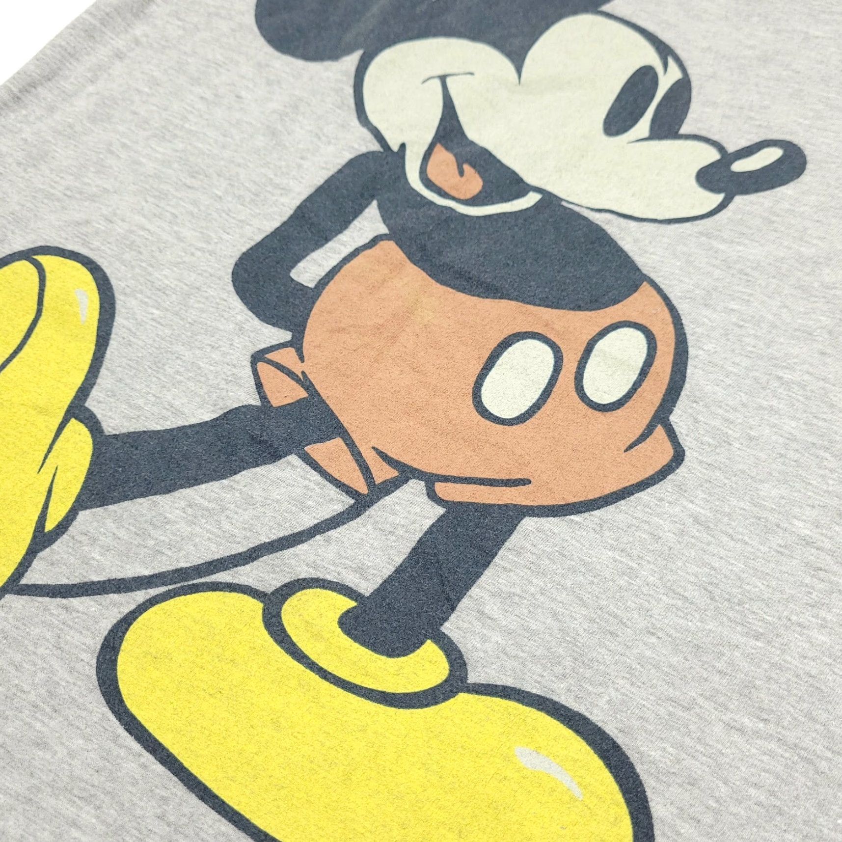 Disney Disney Mickey Mouse T-Shirt Gray Heather Short Sleeve Adult Small Crew Neck Unisex Cotton 90s Graphic Shirt Boys Girls Mens Womens Size US S / EU 44-46 / 1 - 3 Thumbnail