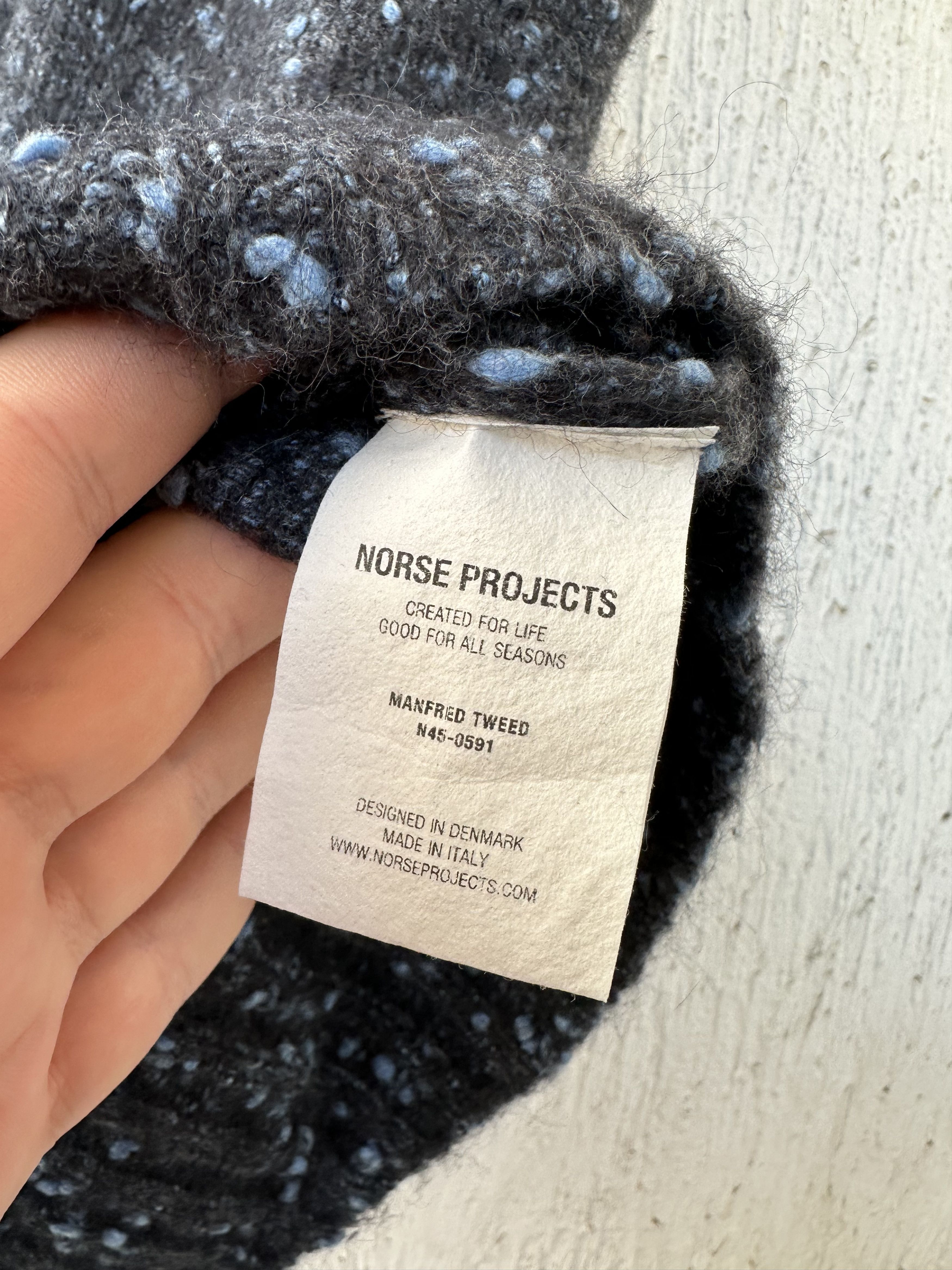 Norse Projects 'Manfred' tweed vest Size US M / EU 48-50 / 2 - 5 Thumbnail