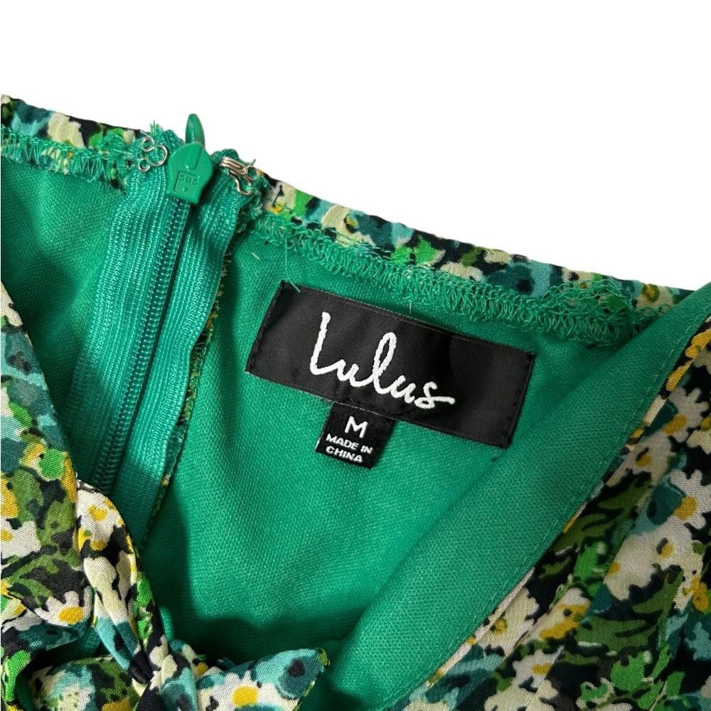 Lulus Lulus l Floral Print Long Sleeve Tie-Front Dress Medium Size M / US 6-8 / IT 42-44 - 8 Thumbnail