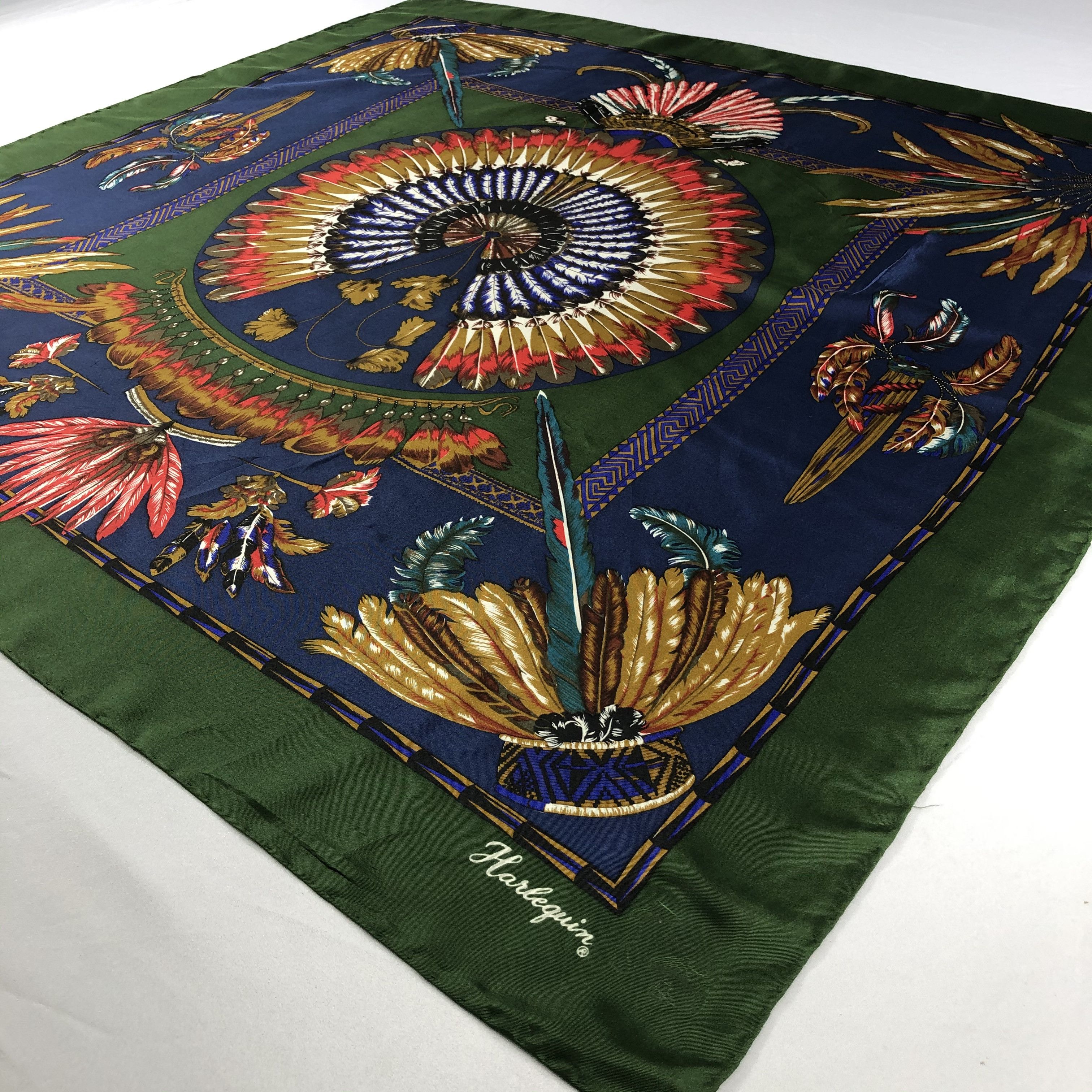Vintage Vintage Silk Scarf Size ONE SIZE - 3 Thumbnail