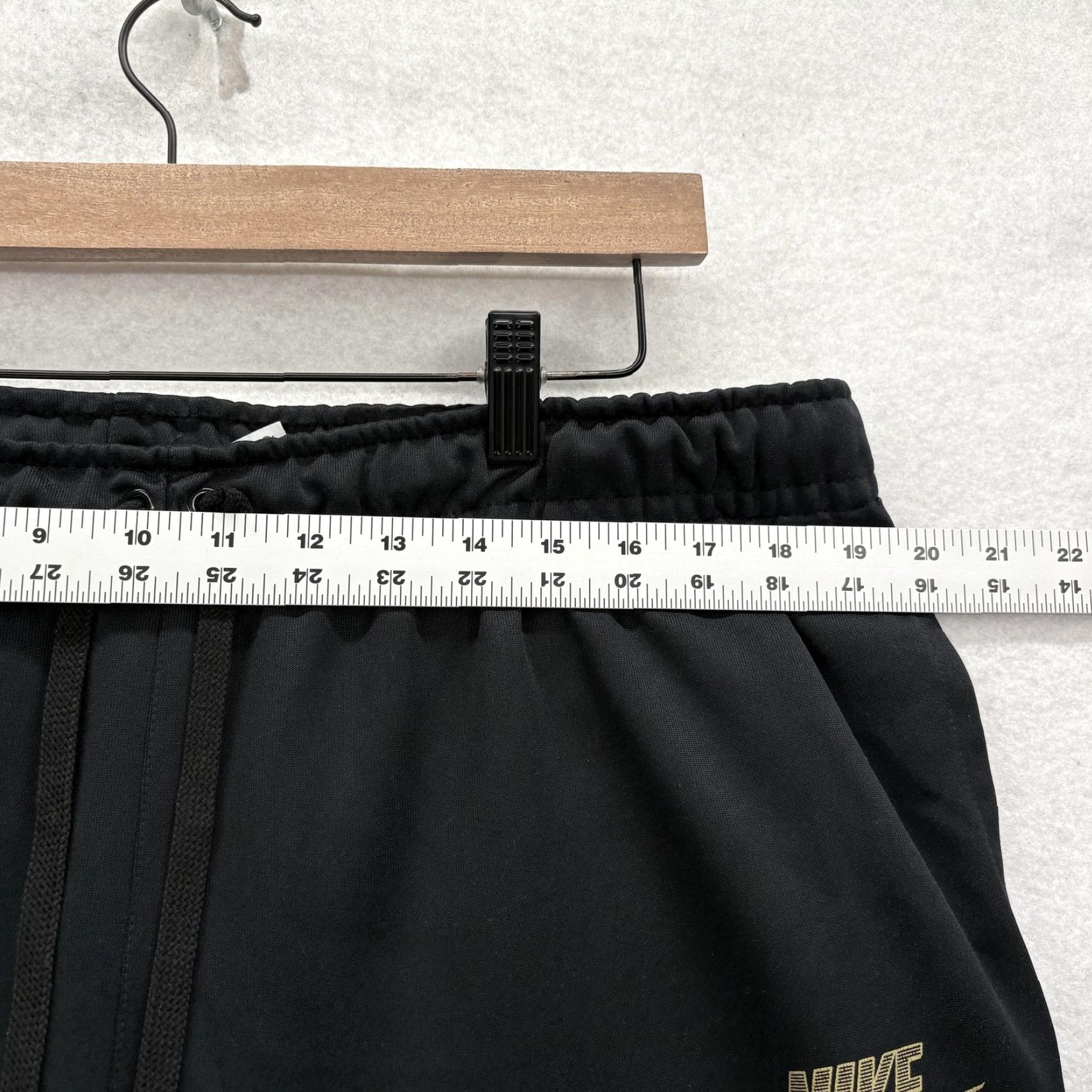 Nike Nike Air Pants Mens 2XL Black Jogger Side Stripe Athletic Training Gym Running Size US 39 - 6 Thumbnail