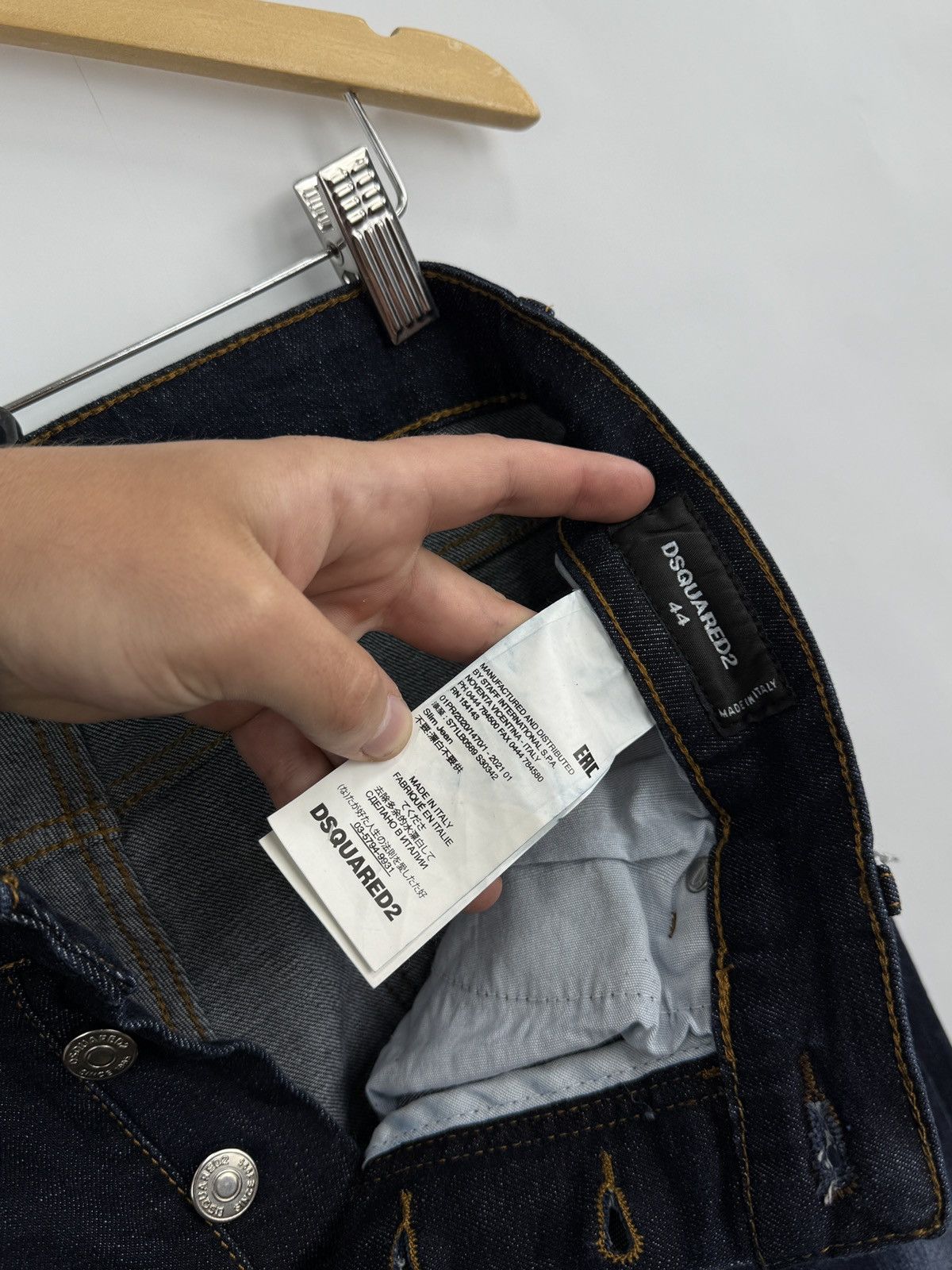 Dsquared2 🇮🇹 Dsquared2 ICON Canada Slim Jeans Made In Italy Avant Gard Size US 32 / EU 48 - 8 Thumbnail