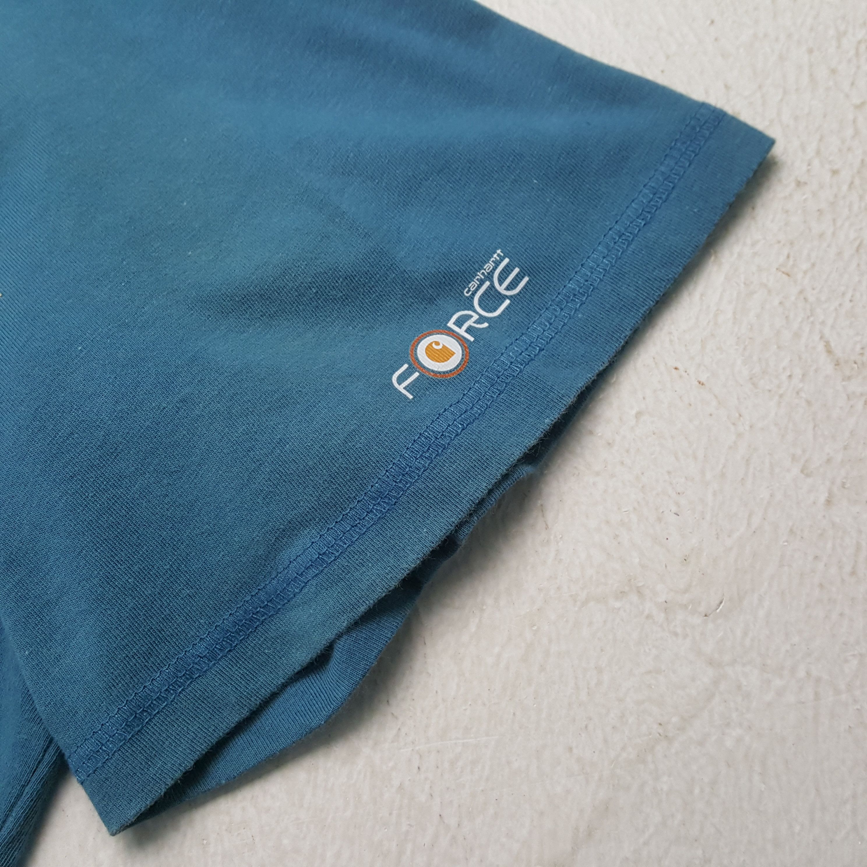 Carhartt Vintage Carhartt Pocket Design T-shirt RR3 Size US XXL / EU 58 / 5 - 5 Thumbnail