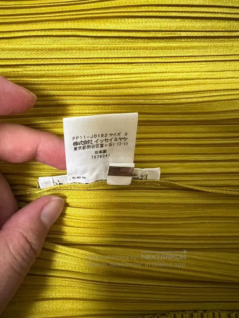 Issey Miyake Issey Miyake Yellow Jacket Size L / US 10 / IT 46 - 3 Thumbnail