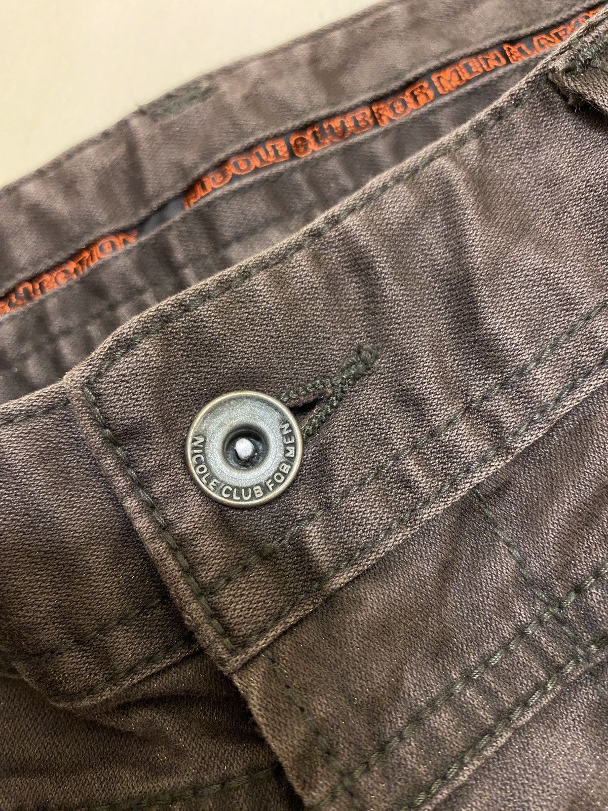 Nicole Club NCFM Elaborate Collection Multipocket Cargo Pants Size US 31 - 6 Thumbnail