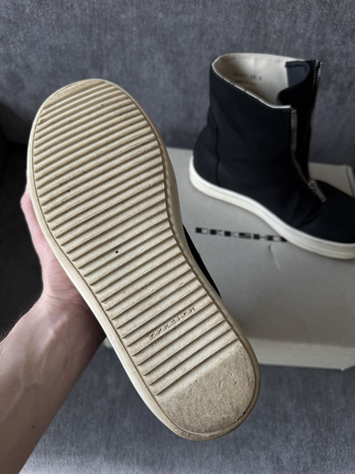 Rick Owens Drkshdw Rick Owens Zip Front Boots Avantgarde Sneakers Mens Size US 10.5 / EU 43-44 - 9 Thumbnail
