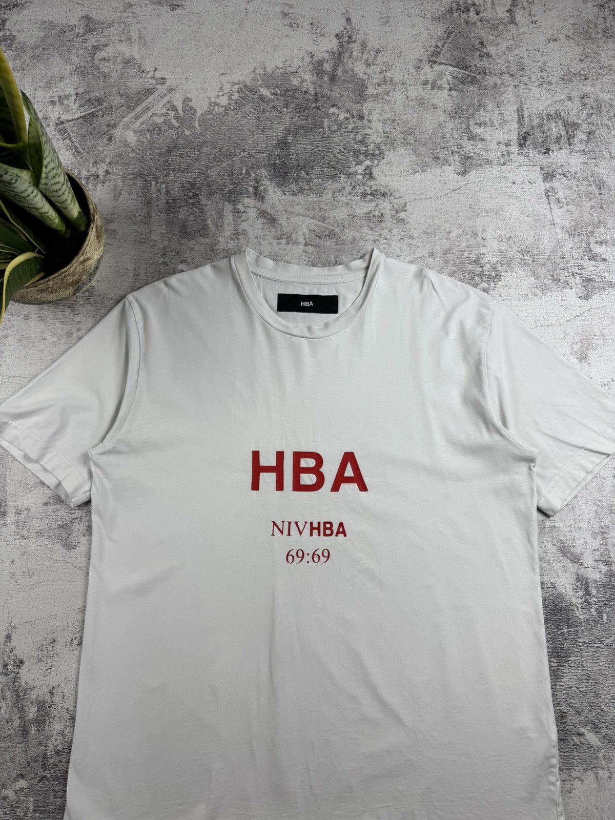 Hood By Air Hood By Air HBA 69:69 Men’s Large White Hip Hop Rap Cotton T Shirt Tee Jersey Size US L / EU 52-54 / 3 - 5 Thumbnail