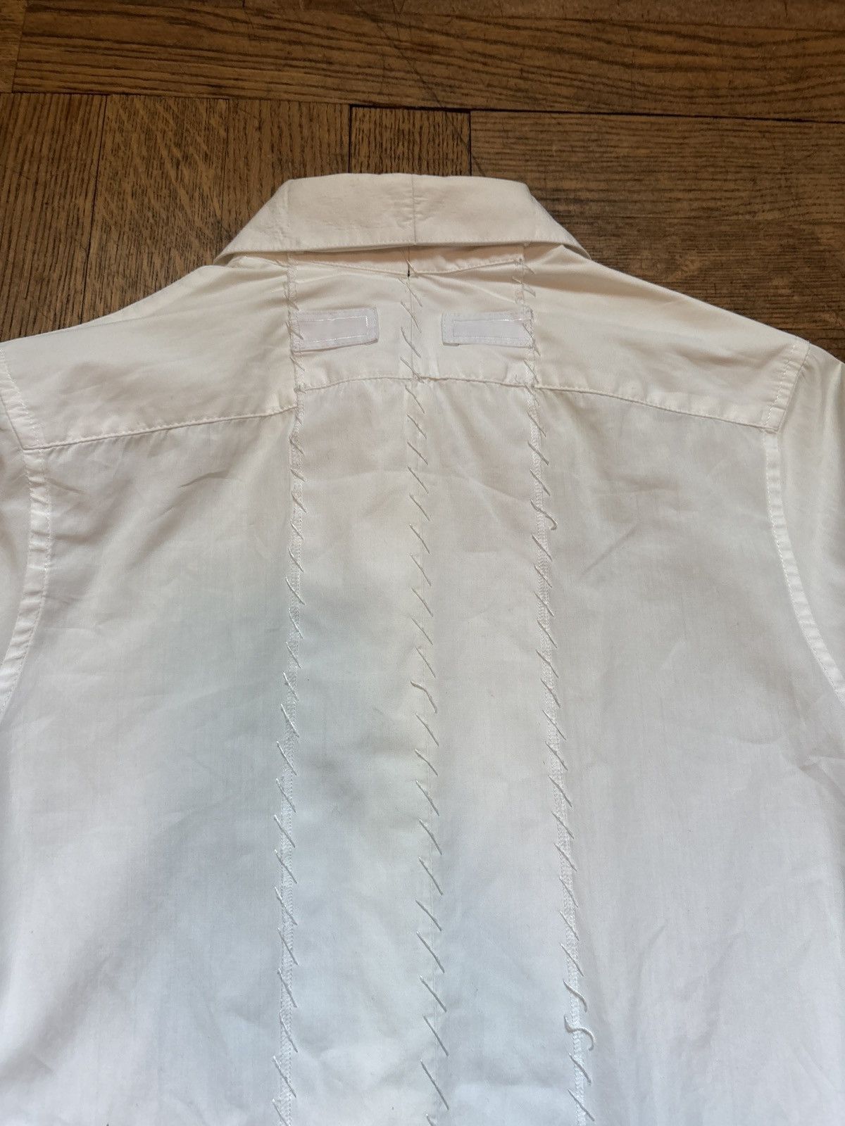 Maison Margiela FW05 Handstich “Selvedge” Button up. Size S / US 4 / IT 40 - 3 Thumbnail