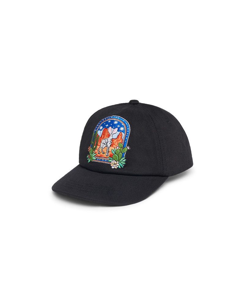 Casablanca o1mle0126 Size: OS / Unisex Patch Cap / Hat in Black Size ONE SIZE - 1 Thumbnail