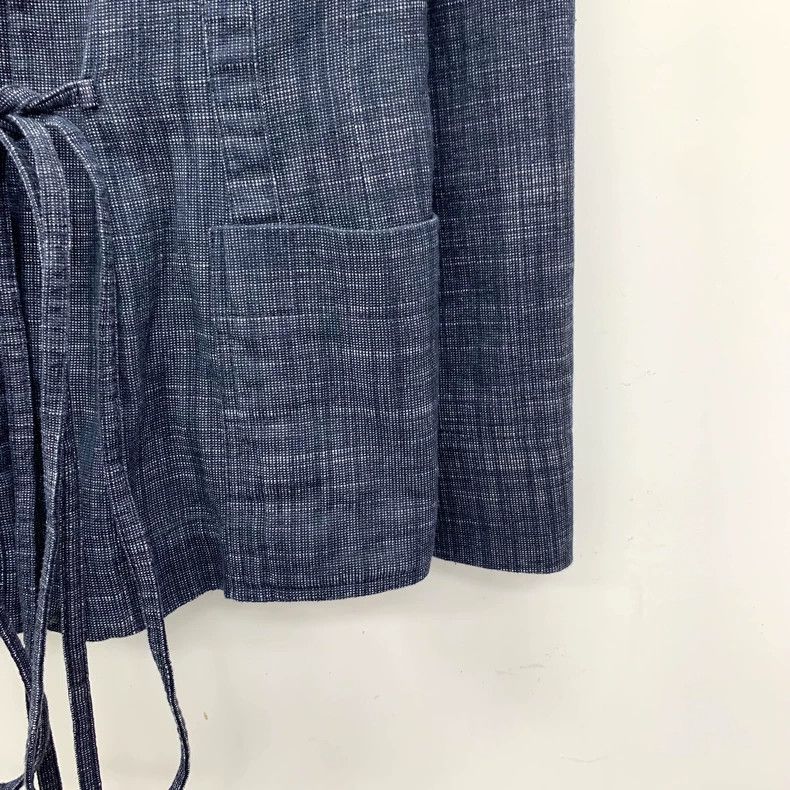 Dior Dior Dark blue cotton blend tie long-sleeved suit 2506-Next Size S / US 4 / IT 40 - 4 Thumbnail