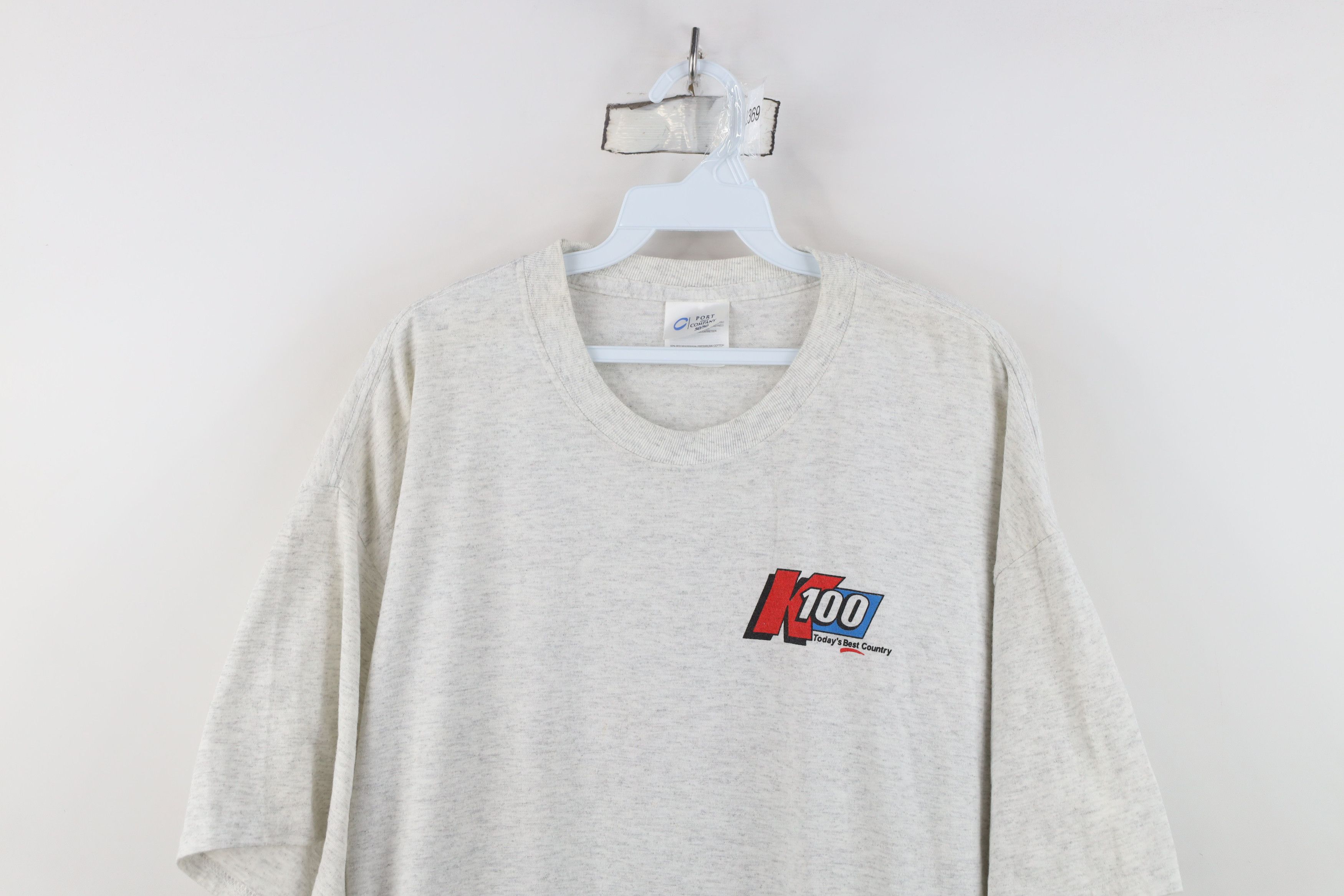 Vintage Vintage Best Country Music Radio Short Sleeve T-Shirt Gray Size US XL / EU 56 / 4 - 2 Thumbnail