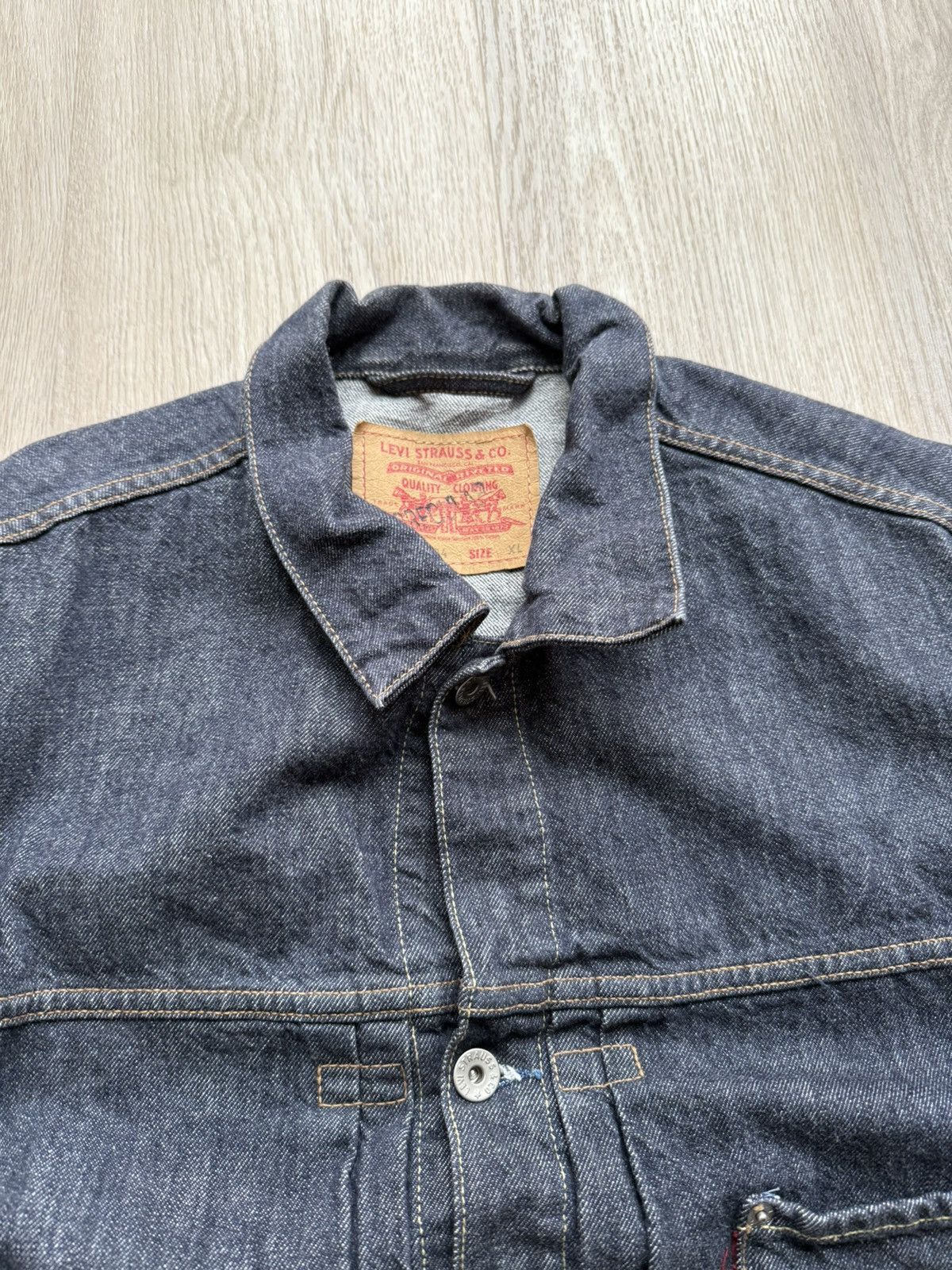 Levi's Vintage Levis Blue Denim Jacket Size US XL / EU 56 / 4 - 5 Thumbnail