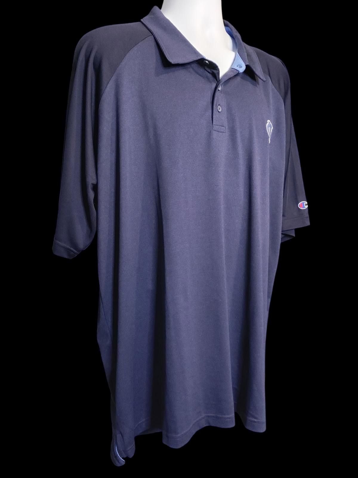 Champion Champion Men's Navy Blue Polo Shirt w/University of NC Logo Size US XXL / EU 58 / 5 - 5 Thumbnail