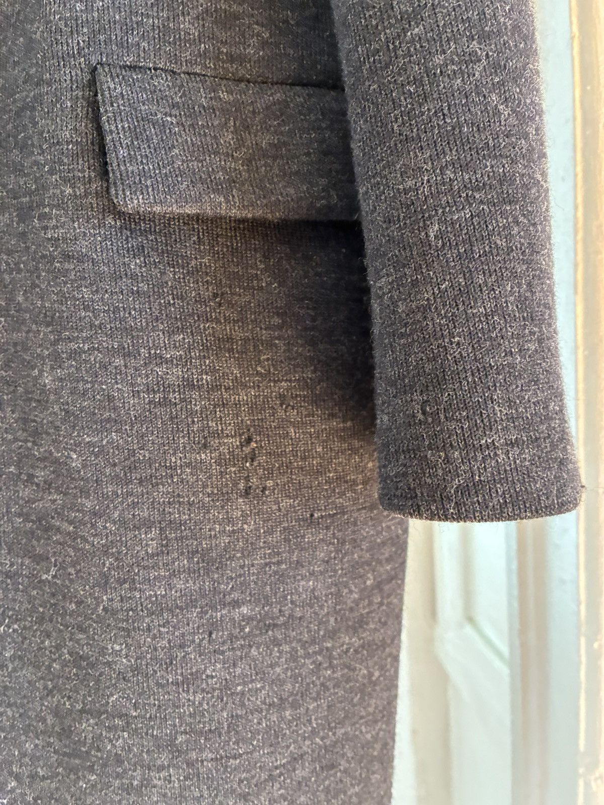 Emporio Armani 90s Emporio Armani Wool/Jersey Coat Size US L / EU 52-54 / 3 - 7 Thumbnail