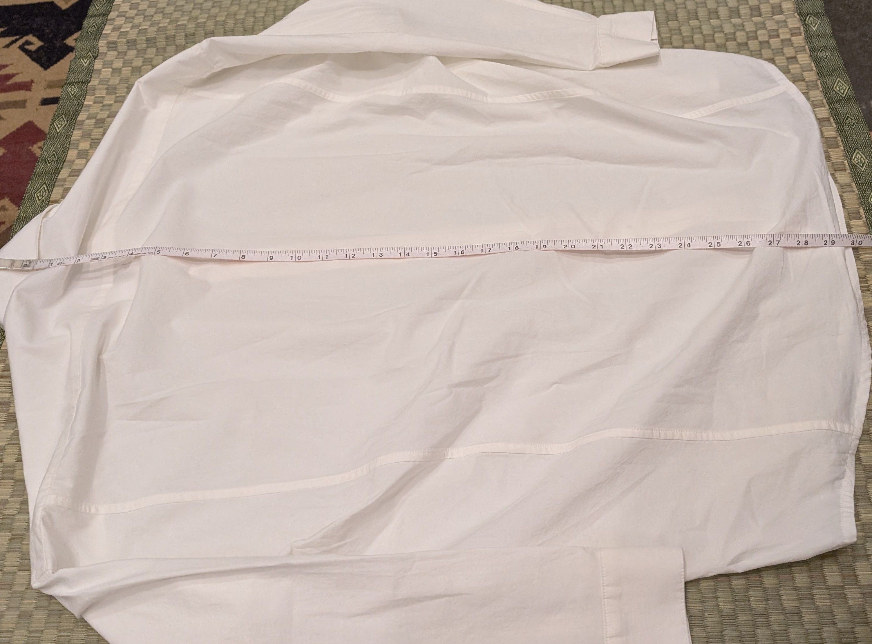 7115 by Szeki NWT 7115 by Szeki Cocoon Dress Shirt Off White Size XS / US 0-2 / IT 36-38 - 6 Thumbnail