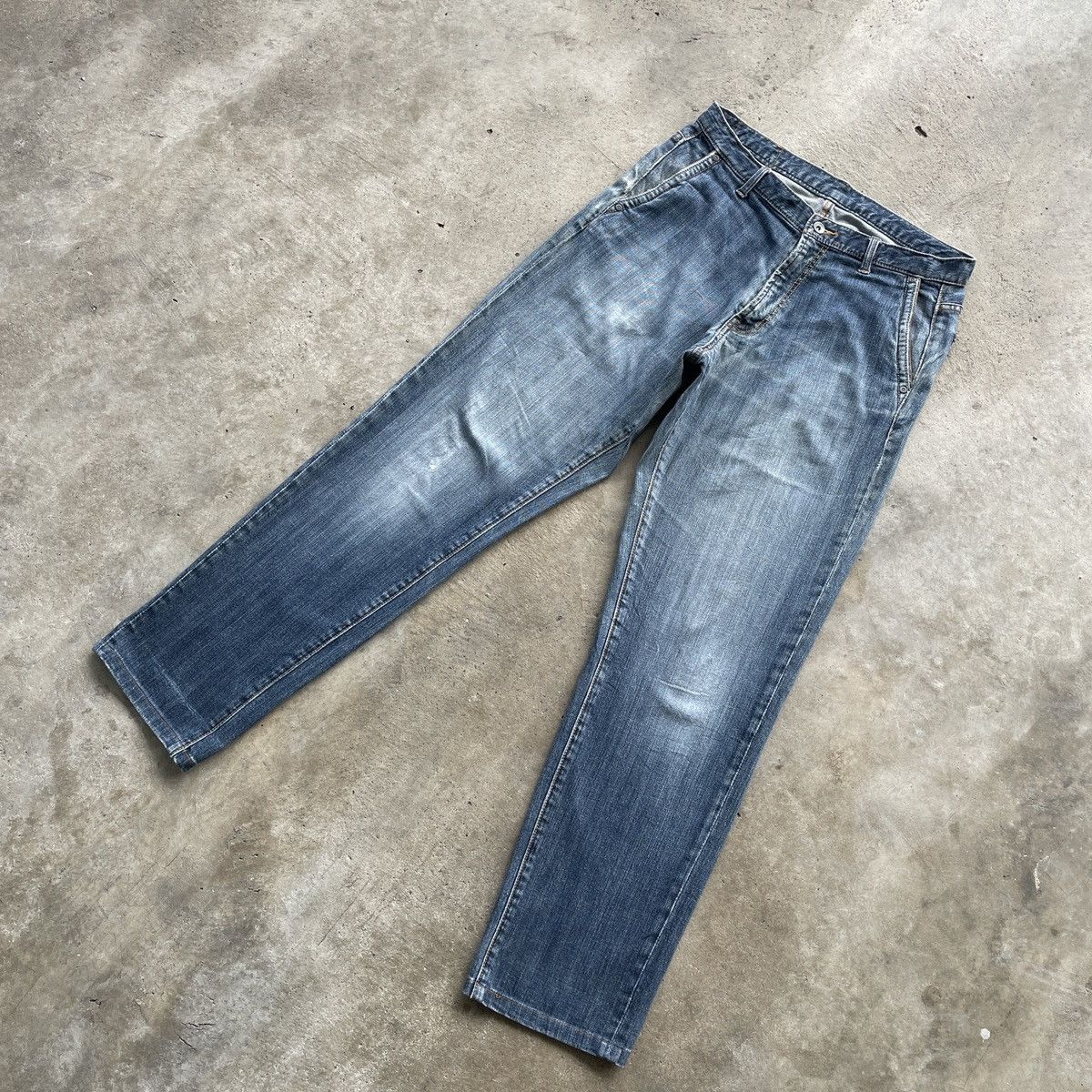 Japanese Brand Vintage Field/Dream Japan Denim Jeans Pants Faded W32 Size US 32 / EU 48 - 3 Thumbnail