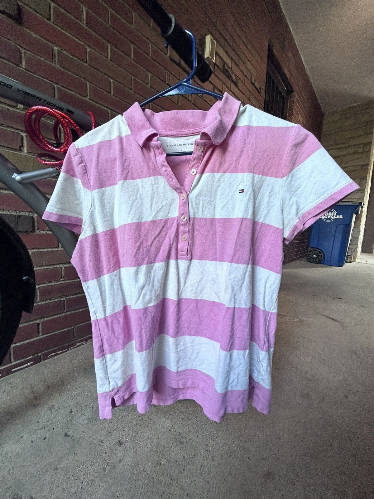 Tommy Hilfiger Y2K Hilfiger Barbie-core polo Size S / US 4 / IT 40 - 1 Thumbnail