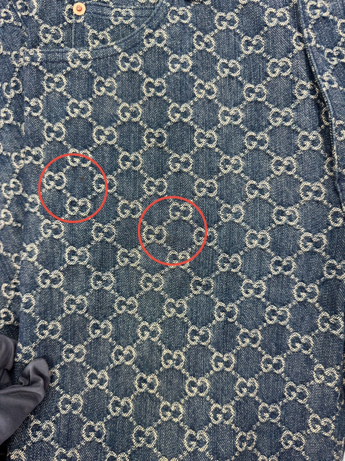 Gucci GG EMBROIDERED DENIM JEANS Size US 30 / EU 46 - 15 Thumbnail