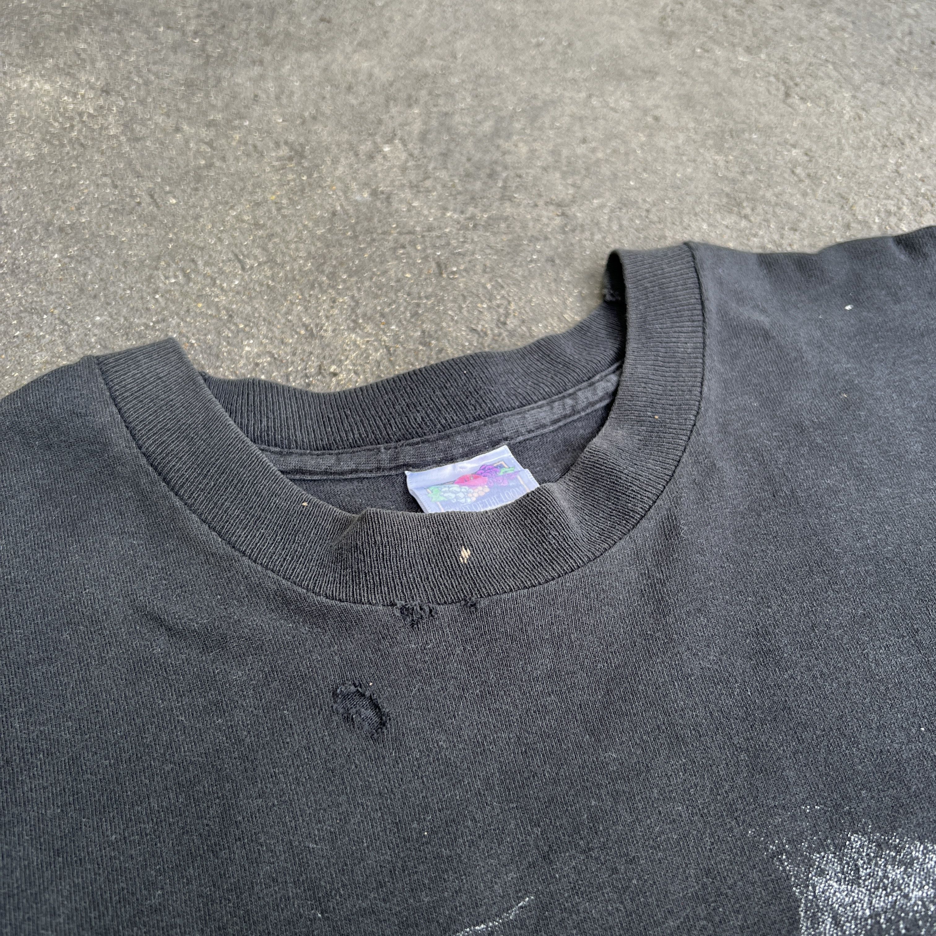 Rap Tees × Vintage Vintage 90s Isaac Hayes Tee 2XL Distressed Faded Thrashed Size US XXL / EU 58 / 5 - 8 Thumbnail