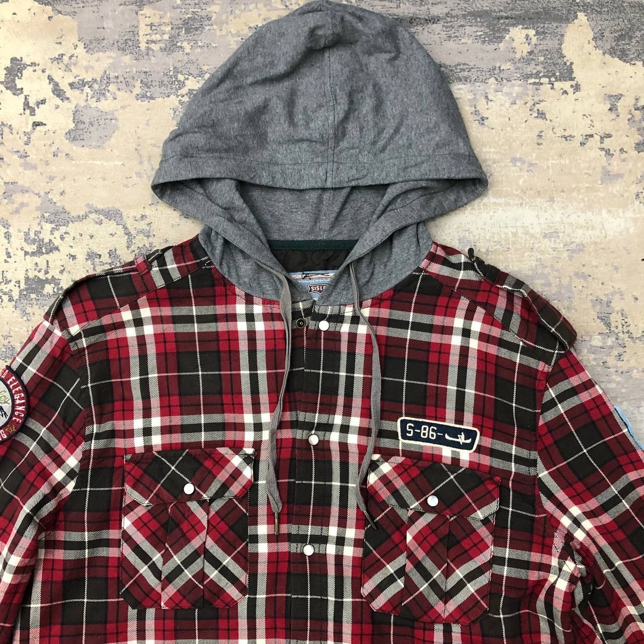 Sisley Y633 SISLEY FLANNEL JACKETS Size US XL / EU 56 / 4 - 5 Thumbnail