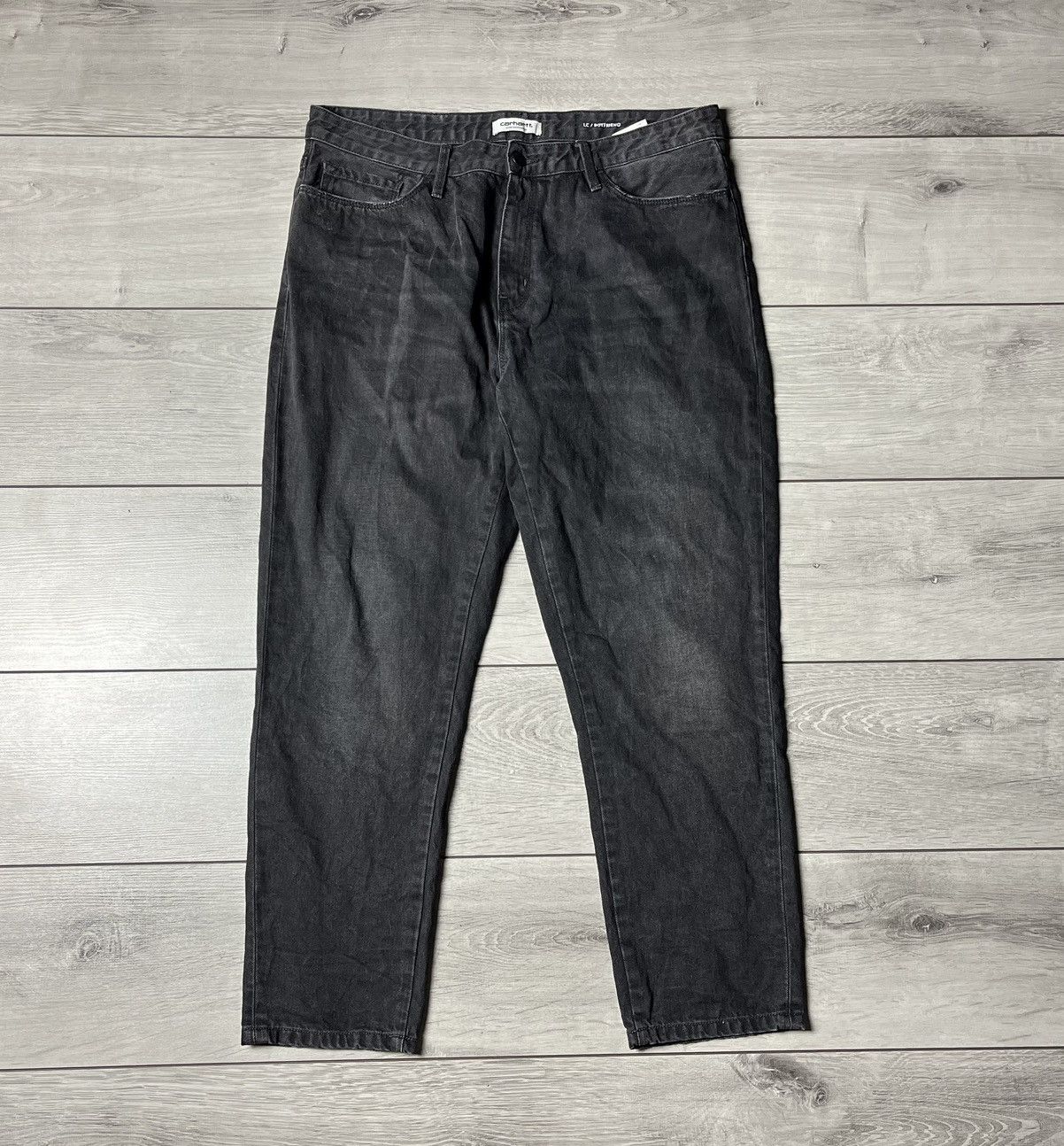 Carhartt Wip Carhartt wip jeans w domino ankle pant Boyfriend size 31 Size US 31 - 1 Thumbnail