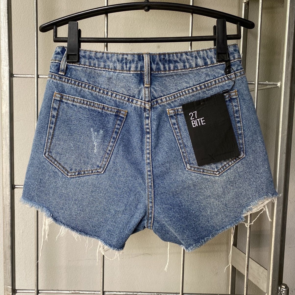 Alexander Wang ALEXANDER WANG High-Waisted Jean Shorts Size 29" - 6 Thumbnail
