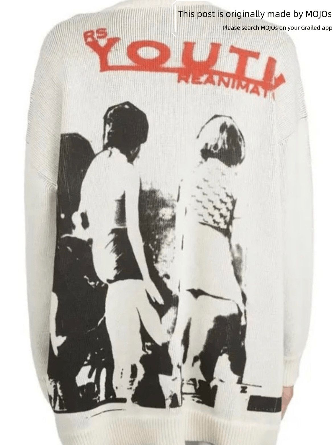 Raf Simons Raf Simons 20SS Band Print Knitwear Size US XS / EU 42 / 0 - 5 Thumbnail