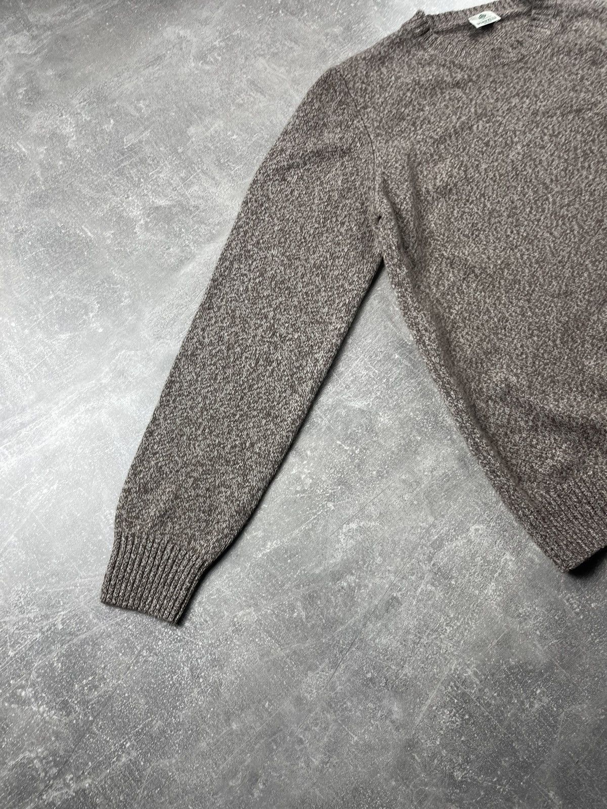 Borriello Napoli Borrelli Napoli Superfine Merino Wool Cashmere Sweater Taupe Size US S / EU 44-46 / 1 - 6 Thumbnail