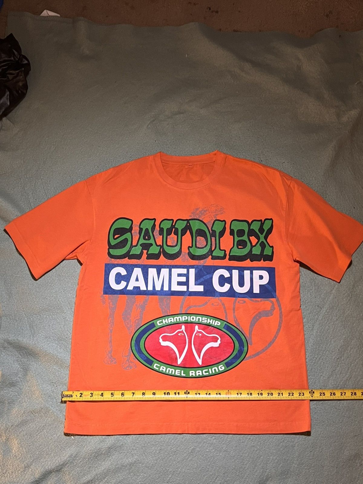 Other Orange Saudia Bronx men's tshirt. Never worn Size US L / EU 52-54 / 3 - 3 Thumbnail