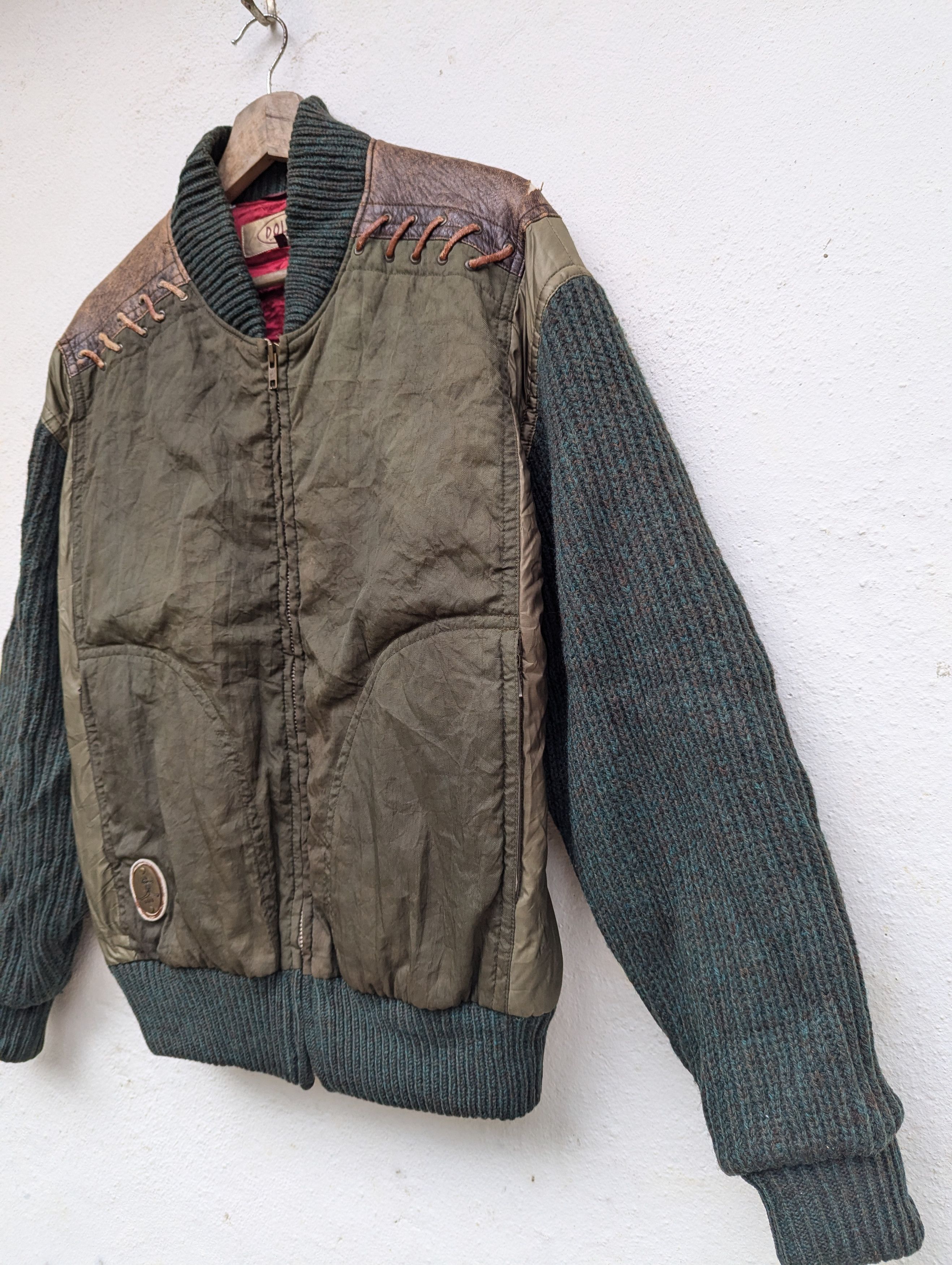 Japanese Brand DOLCE MIX ALL MATERIAL FULL ZIPPER JACKET Size US M / EU 48-50 / 2 - 5 Thumbnail