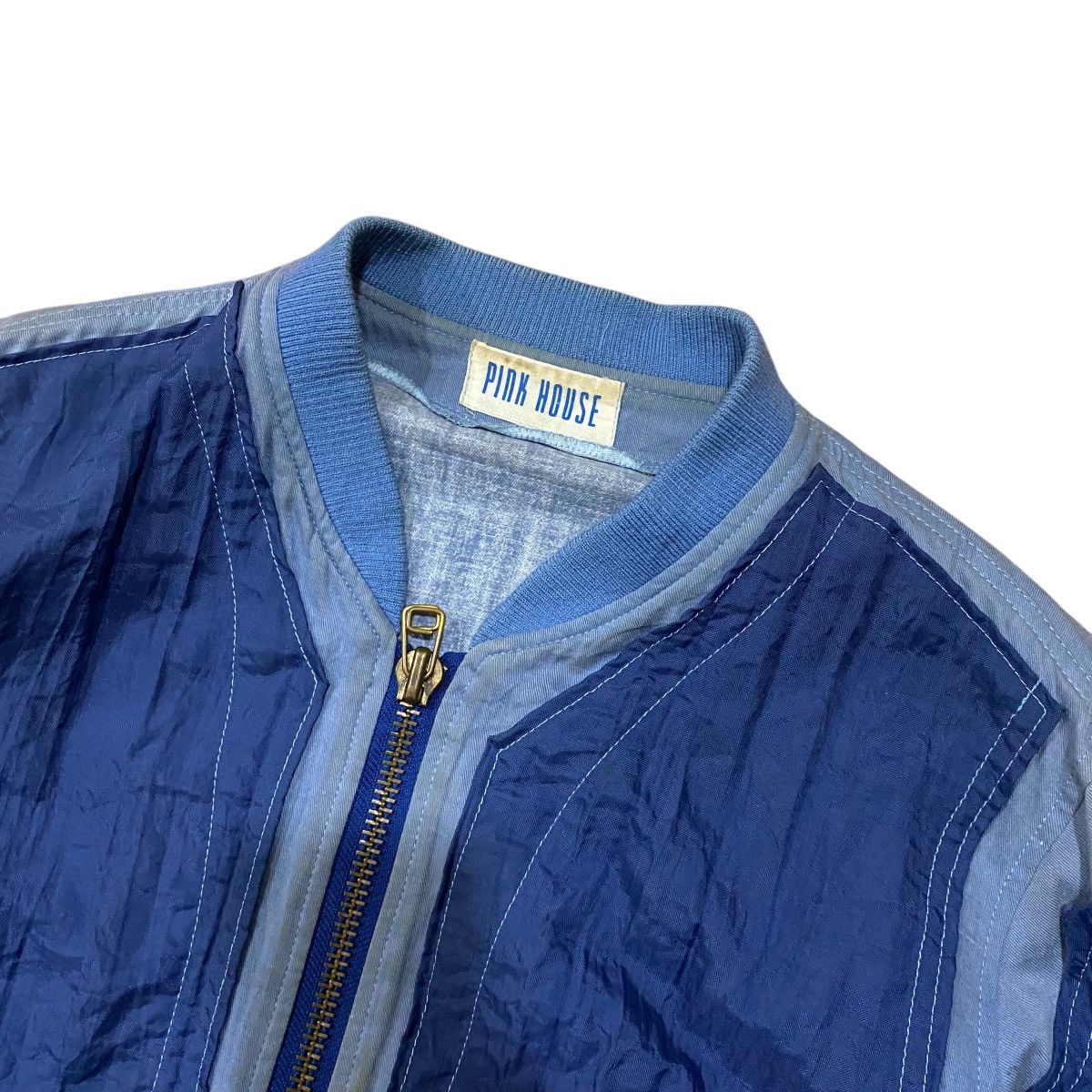 Japanese Brand ☀️Vintage Pink House bomber zipper jacket Size US M / EU 48-50 / 2 - 7 Thumbnail