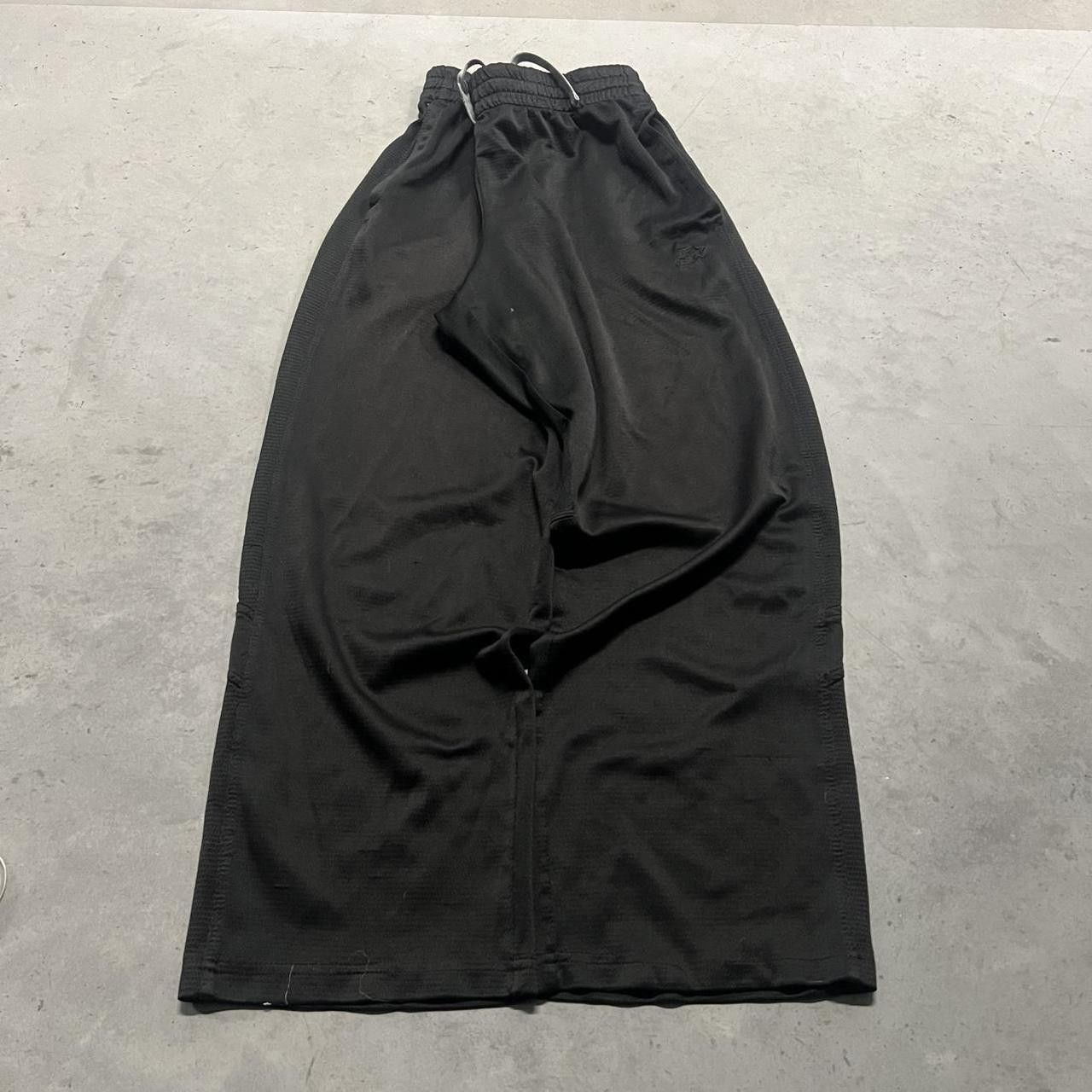 Starter × Vintage Vintage Y2K/2000s Baggy Fit Black Starter Track Sweatpants! Size US 32 / EU 48 - 1 Thumbnail