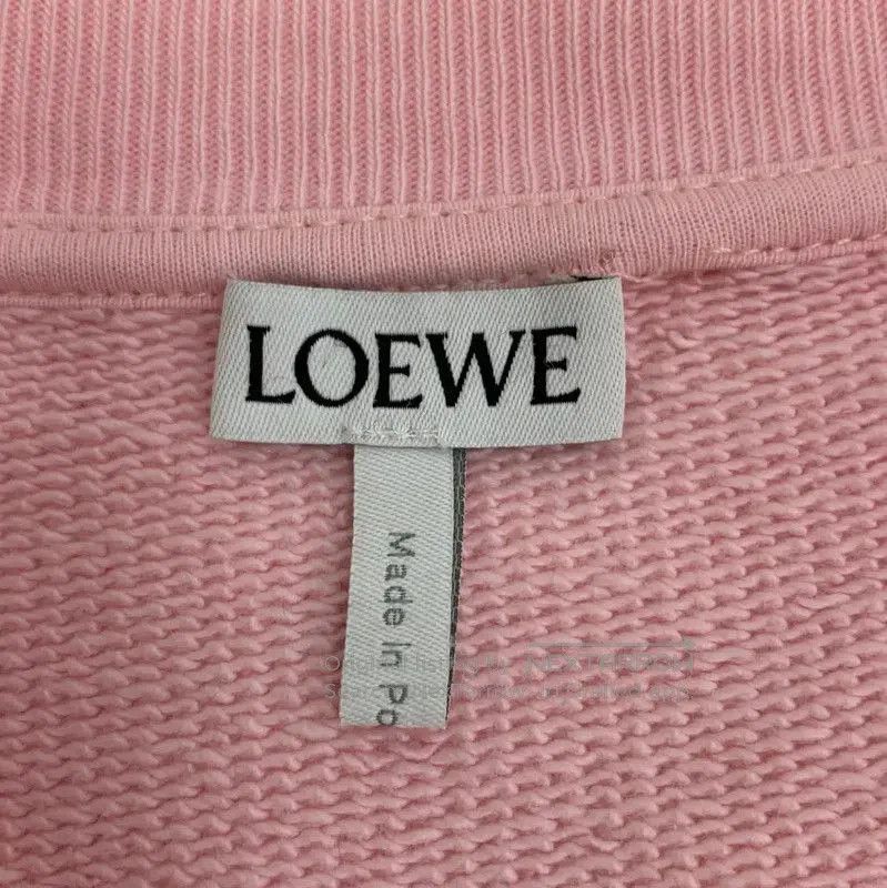 Loewe Loewe Pink Cotton Women's Sweatshirt . Size S / US 4 / IT 40 - 5 Thumbnail