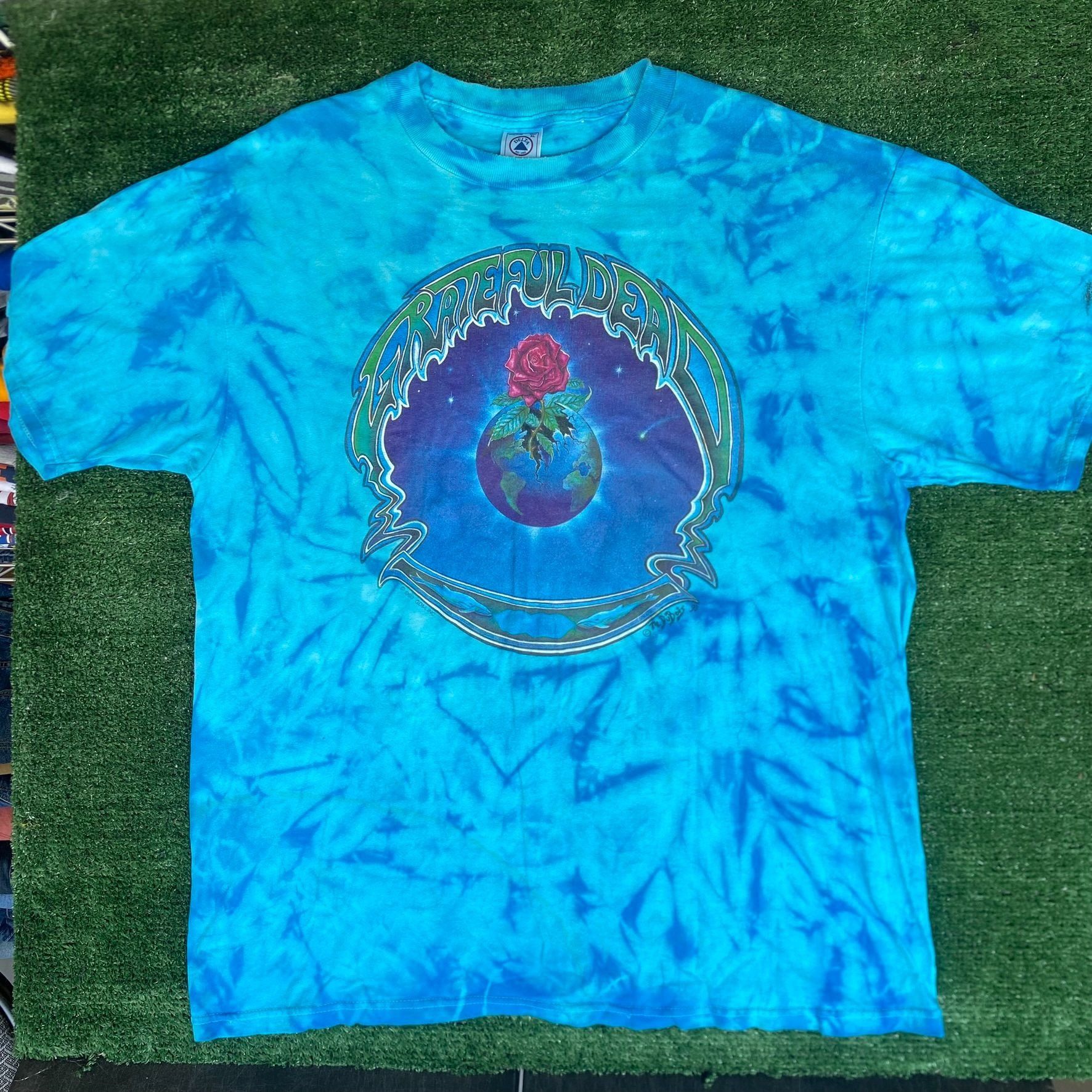 Grateful Dead Vintage 90s Grateful Dead Shirt Mike DuBois Earth Band Tee Size US XL / EU 56 / 4 - 1 Thumbnail