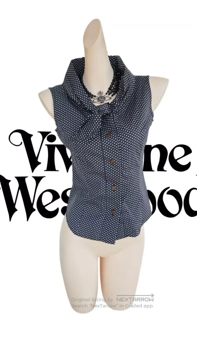 Vivienne Westwood Vivienne Westwood Polka Dot Top Bra Size M / US 6-8 / IT 42-44 - 1 Thumbnail