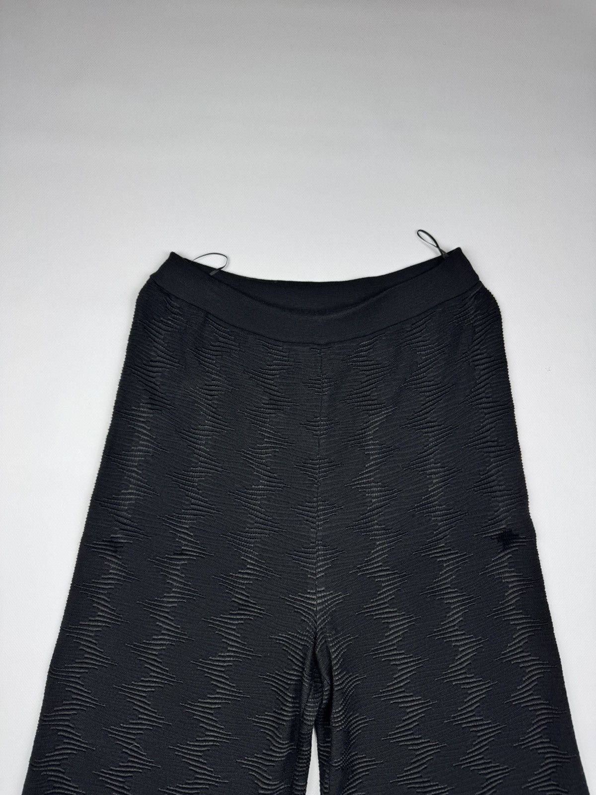 Missoni Vintage Missoni Geometric Zigzag Wool&Viscosa Pants Size 30" / US 8 / IT 44 - 2 Thumbnail