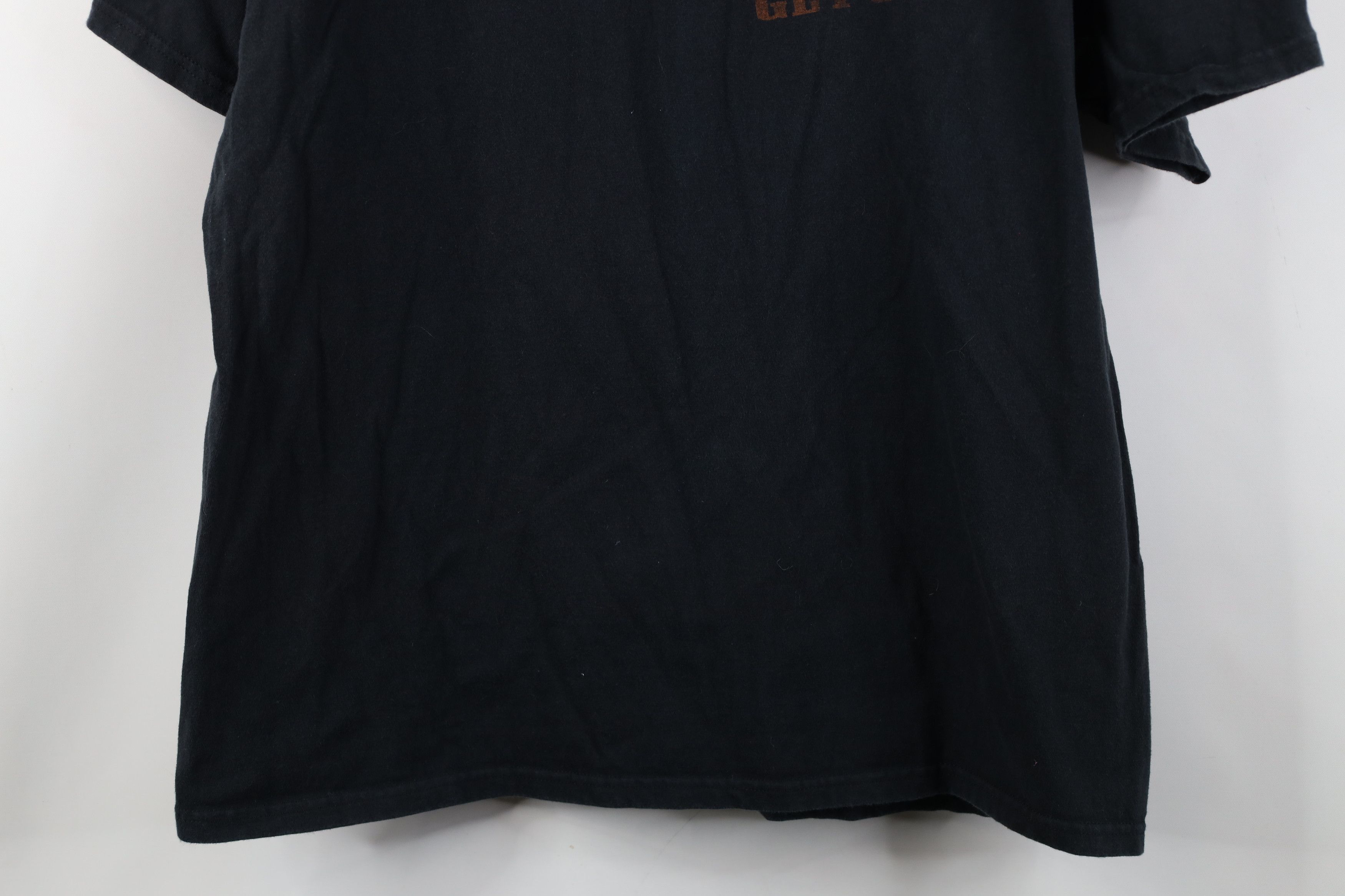 Harley Davidson Vintage Y2K Harley Davidson Hog Short Sleeve T-Shirt Black Size US XL / EU 56 / 4 - 3 Thumbnail