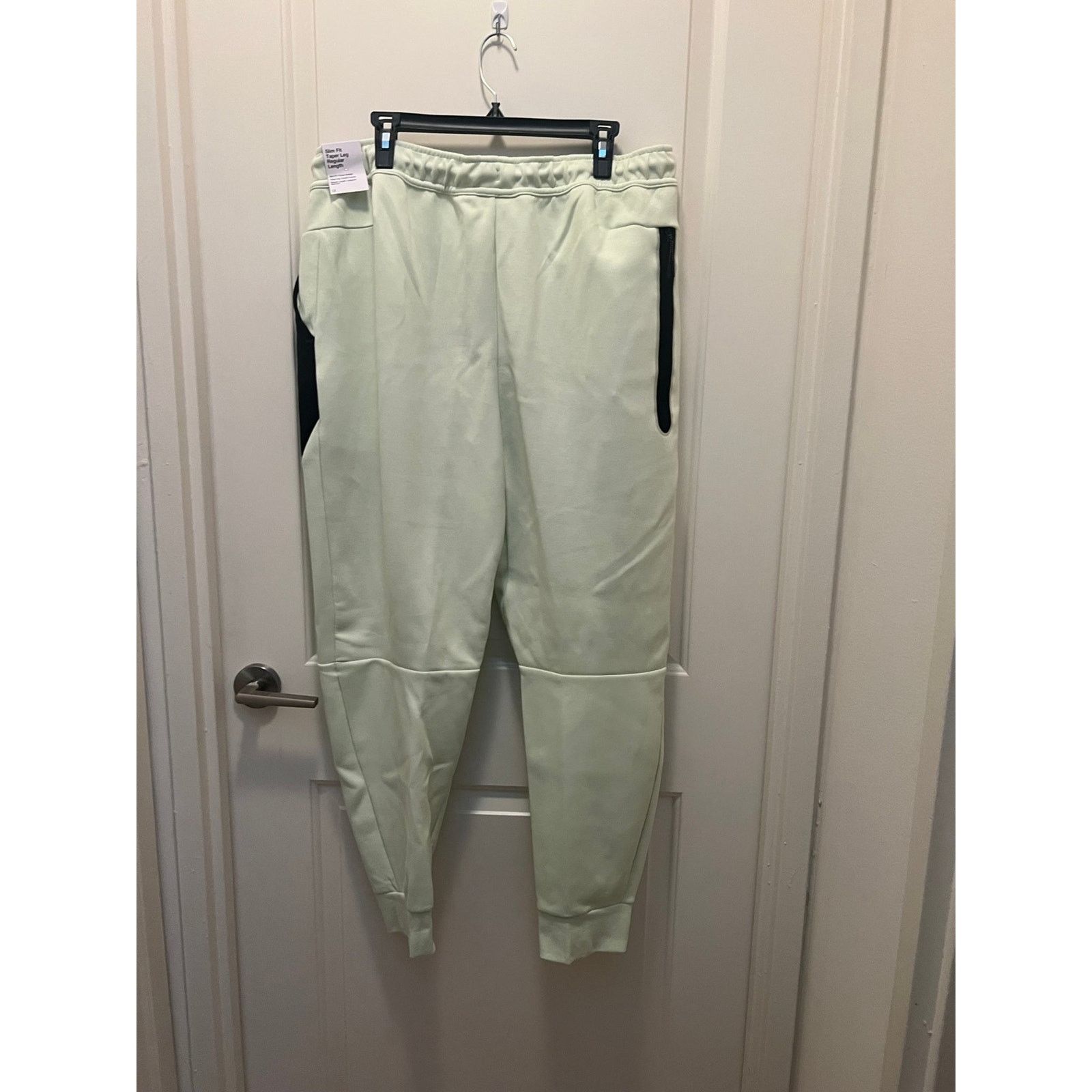 Nike Brand New Nike Tech Pants- Lime Green and Black- Men’s XXL Size US 40 / EU 56 - 2 Thumbnail
