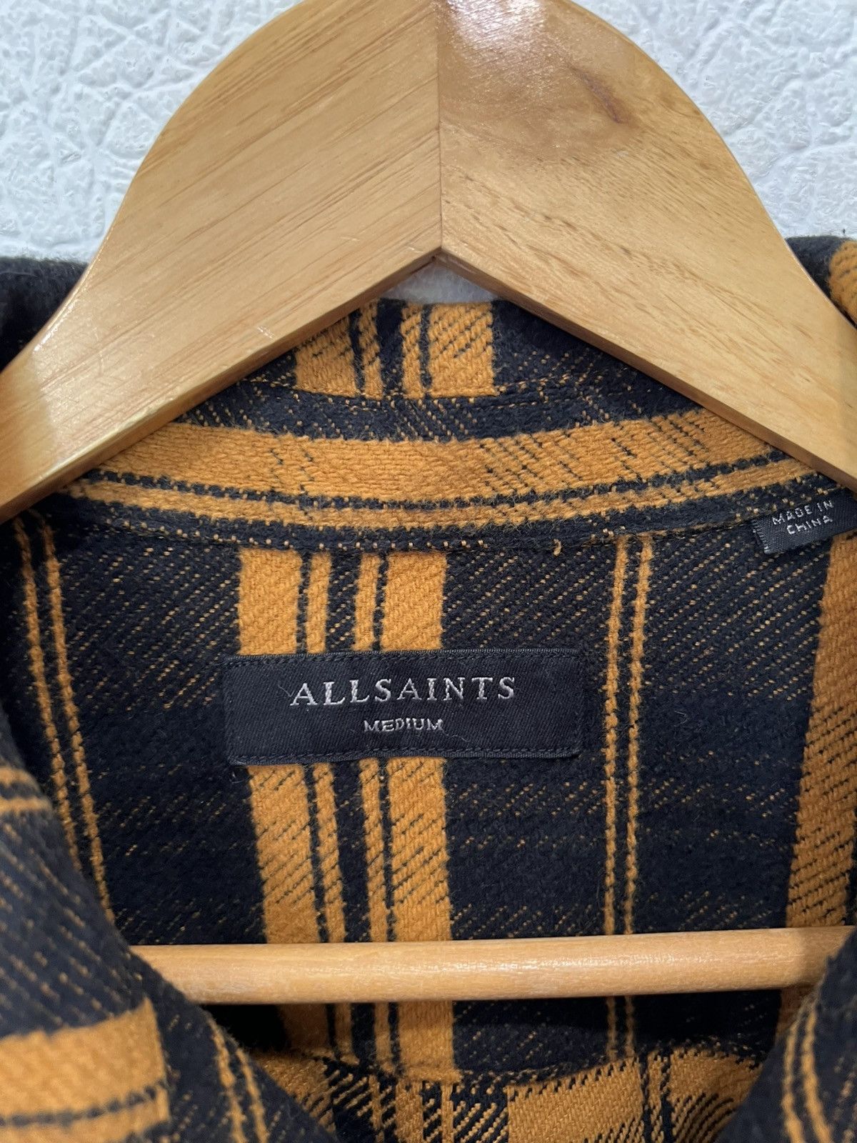 Allsaints Allsaints Button Up Shirt Overshot Striped Size US M / EU 48-50 / 2 - 4 Thumbnail