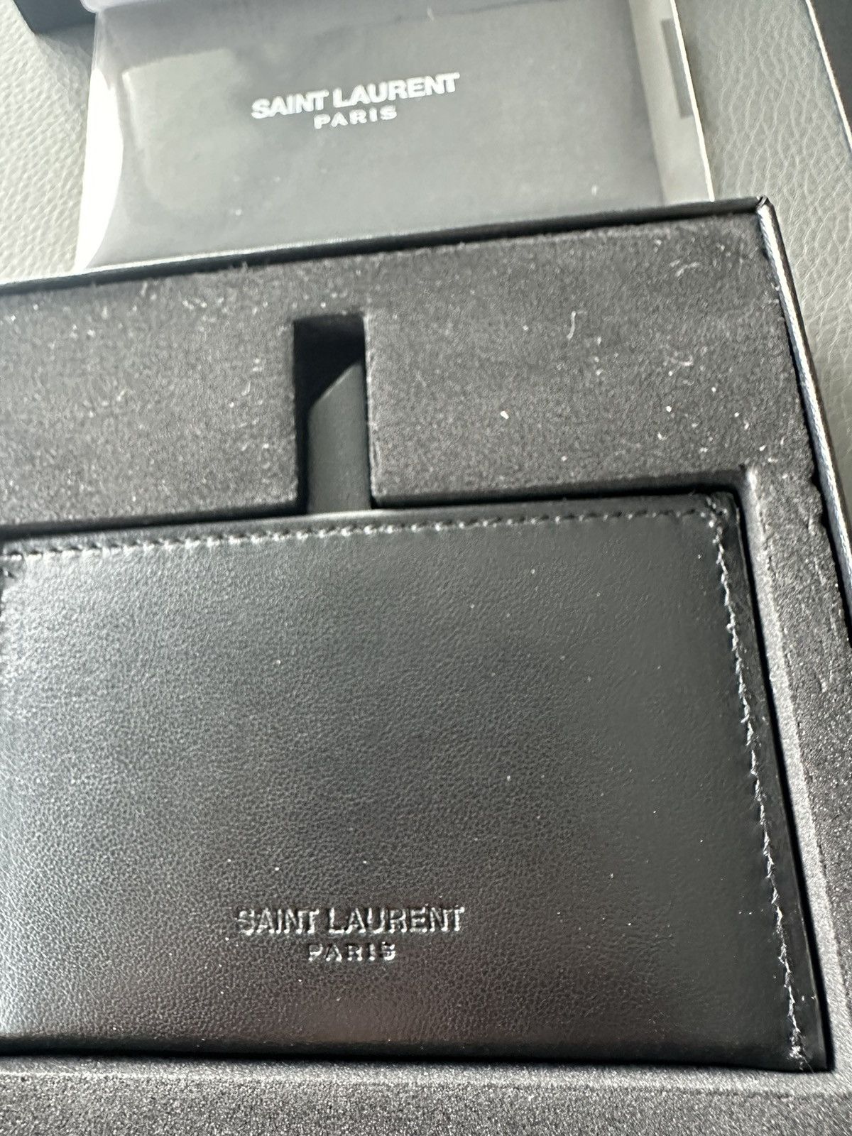 Hedi Slimane × Saint Laurent Paris × Yves Saint Laurent Brand New Saint Laurent Wallet Cardholder Size ONE SIZE - 7 Thumbnail