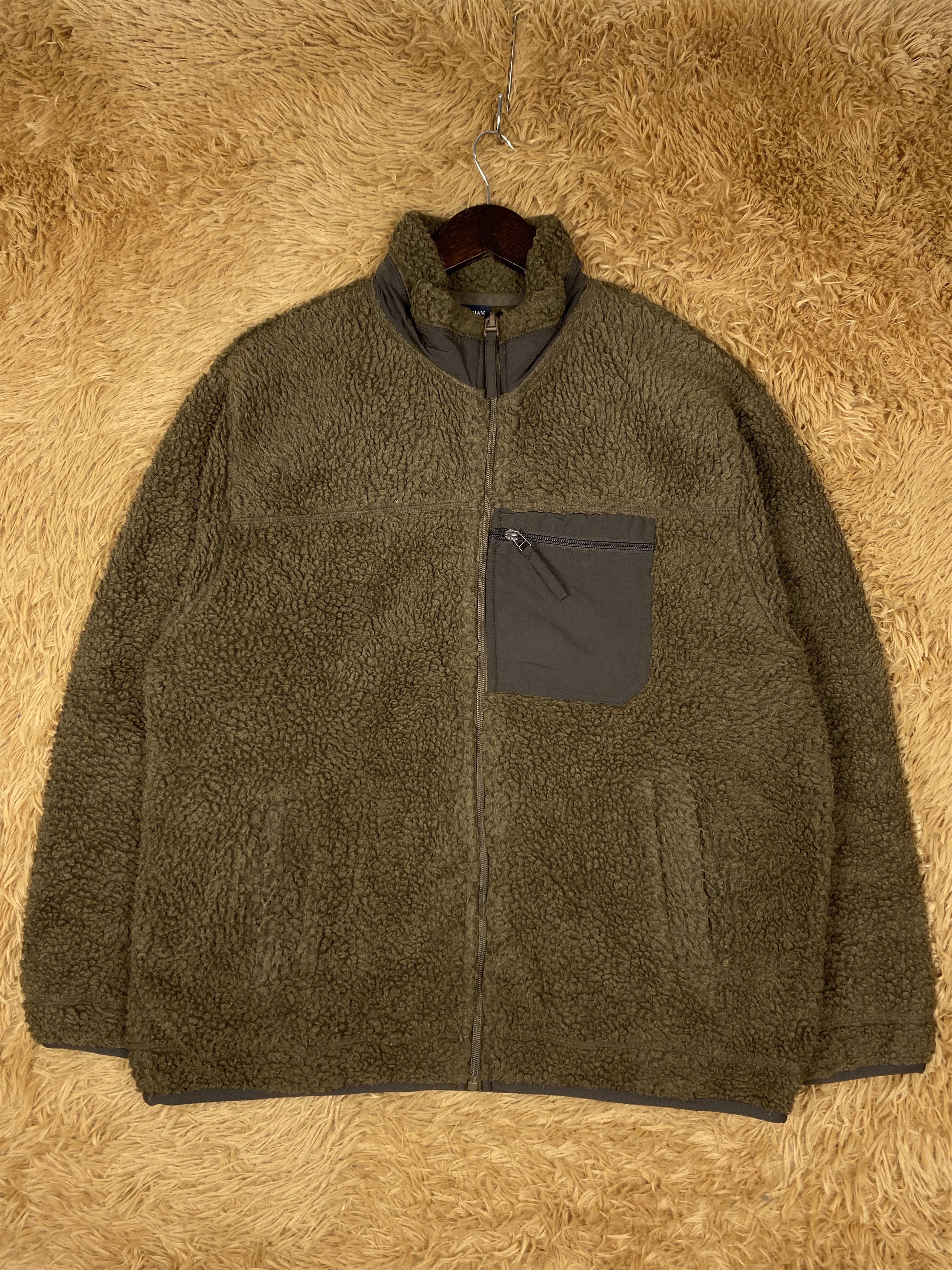 Japanese Brand Vintage Polham Sherpa Jacket DJ0189 Size US L / EU 52-54 / 3 - 1 Thumbnail