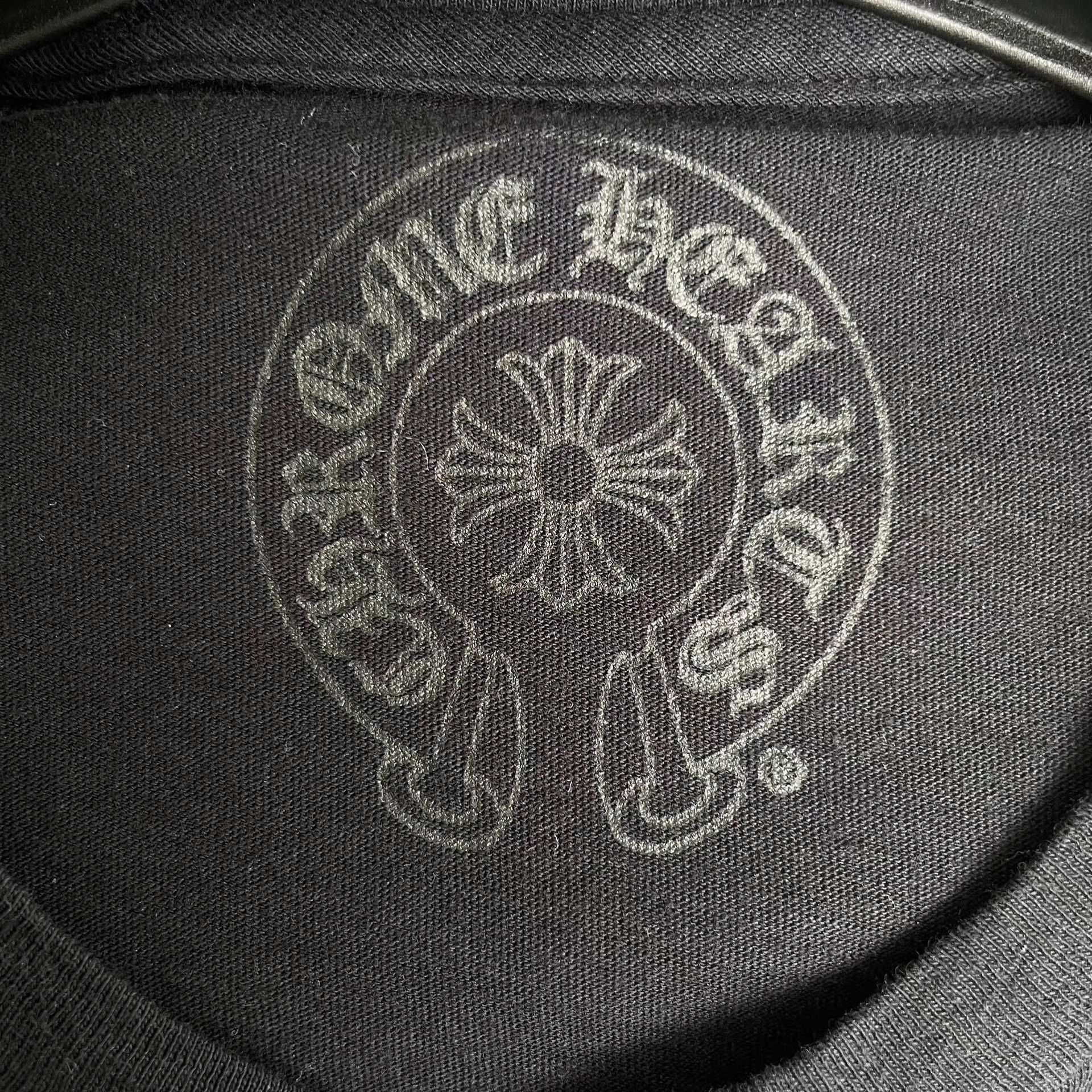 Chrome Hearts Chrome Hearts CH Black Horseshoe Print T-Shirt Size S Size US S / EU 44-46 / 1 - 4 Thumbnail