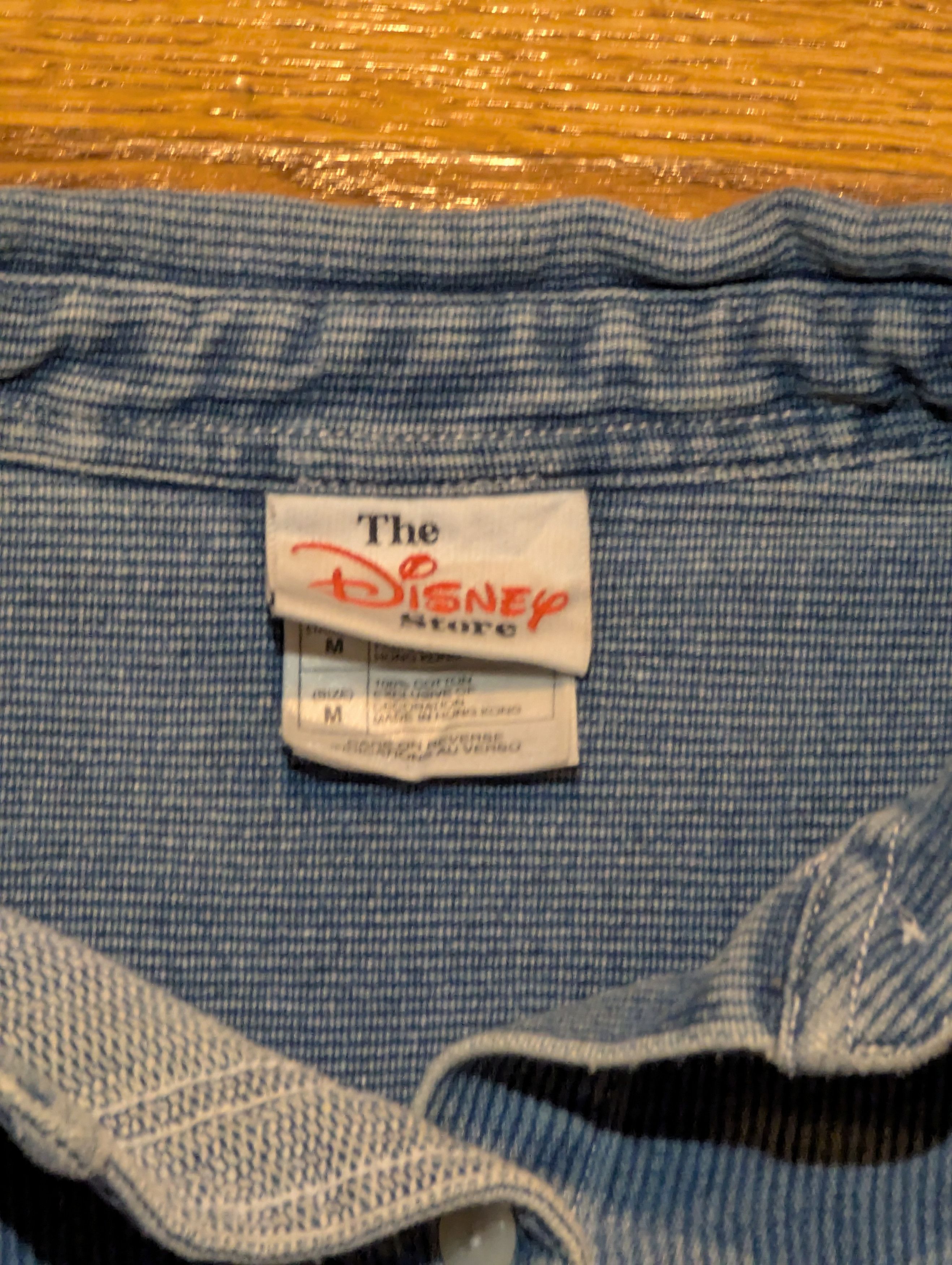 Disney Vintage Winnie The Pooh Embroidery Pinwale Corduroy Size US M / EU 48-50 / 2 - 3 Thumbnail