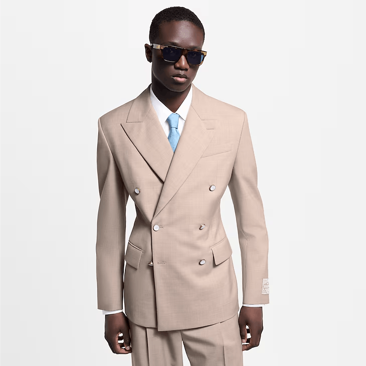 Louis Vuitton Tailored Double-Breasted Jacket Size US XL / EU 56 / 4 - 2 Thumbnail