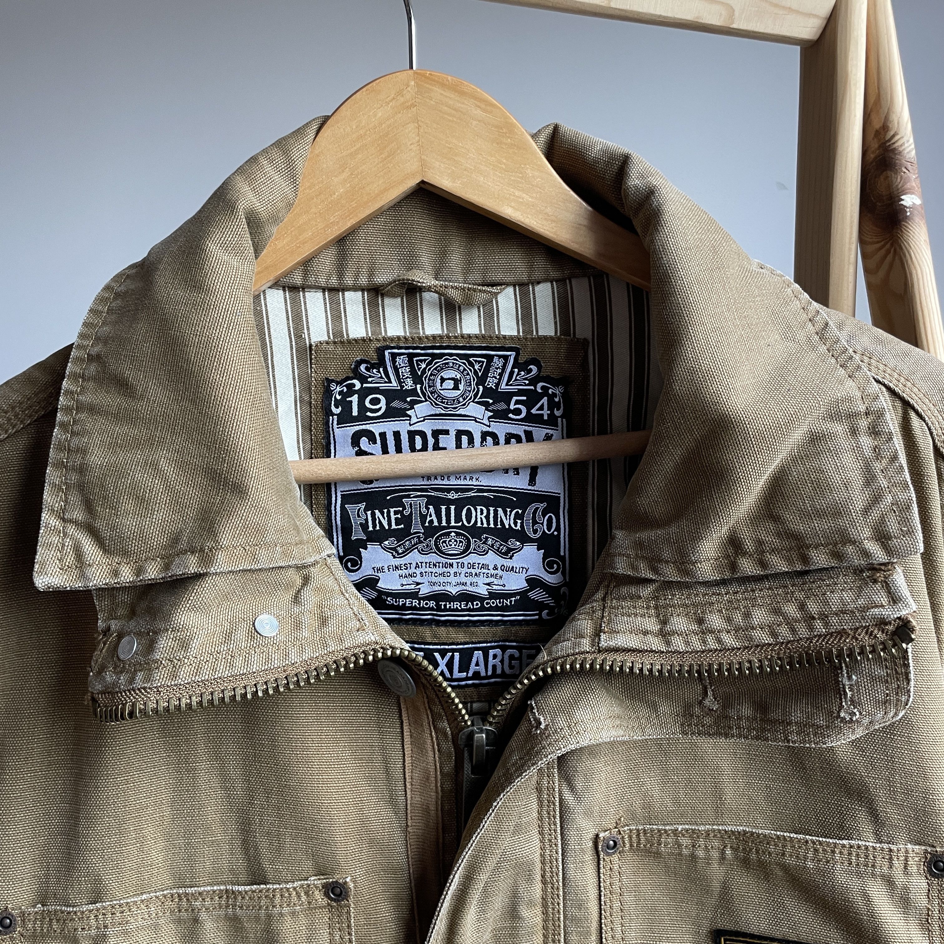 Superdry Superdry Canvas Work Chore Jacket Size XL Size US XL / EU 56 / 4 - 5 Thumbnail