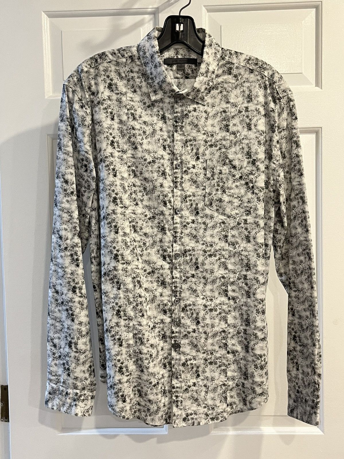 John Varvatos Abstract leaf shirt. Small Size US S / EU 44-46 / 1 - 4 Thumbnail