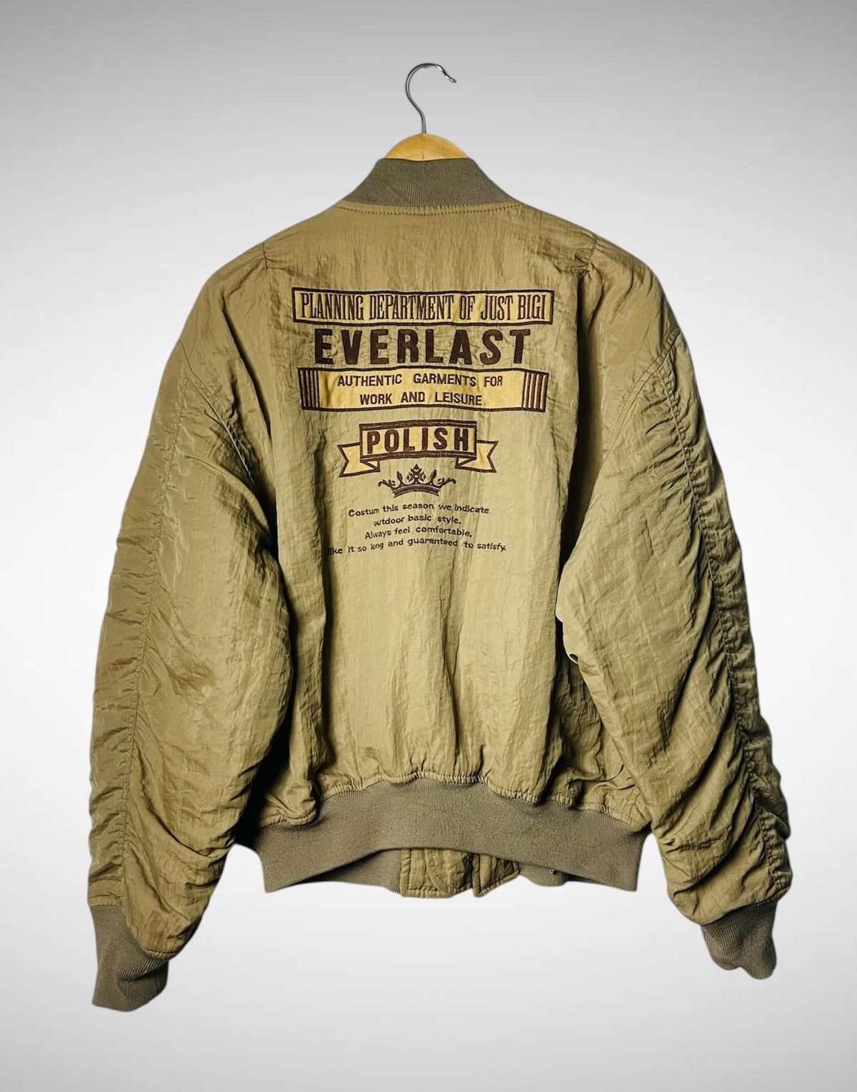 BIGI Just Bigi Bomber Jacket Size US XL / EU 56 / 4 - 2 Thumbnail