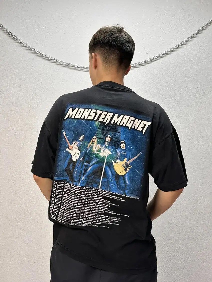 Japanese Brand × Vintage Vintage T-shirt Y2K sk8 street style Monster Magnet Size US L / EU 52-54 / 3 - 8 Thumbnail